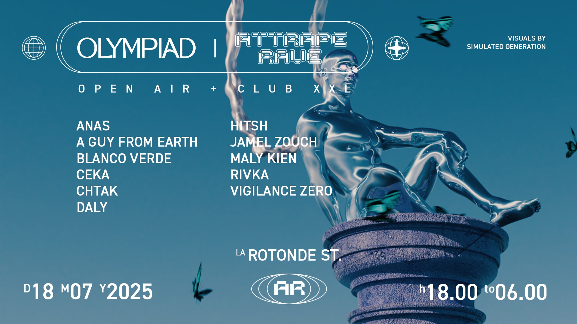 Olympiad Off X Attrape Rave · (Free Open Air + Club Xxl)