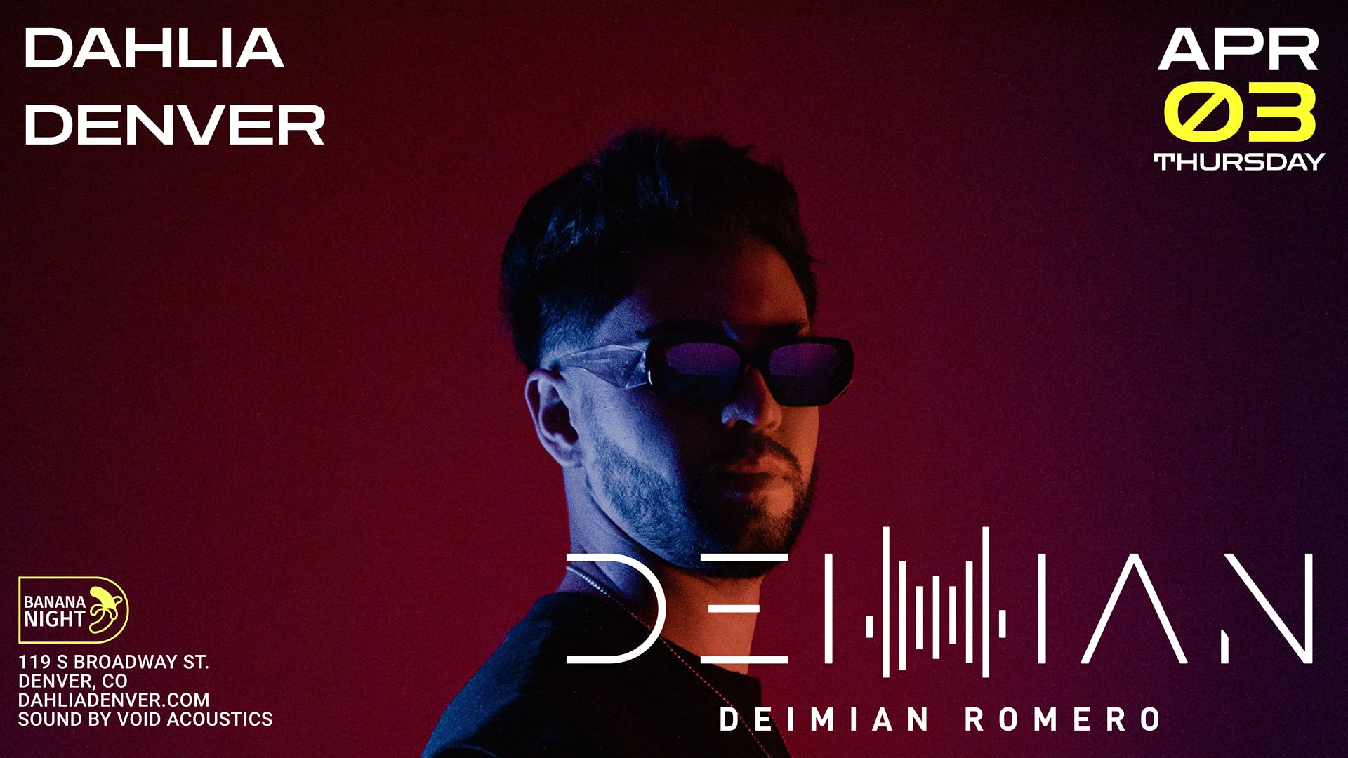 Banana Night Denver Ft. Daimien Romero