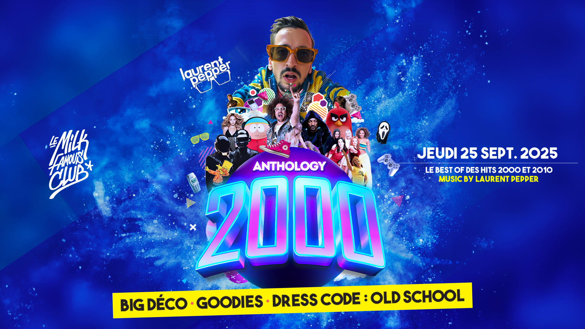 Jeu 25 Sept - Anthology 2000 W/ Laurent Pepper