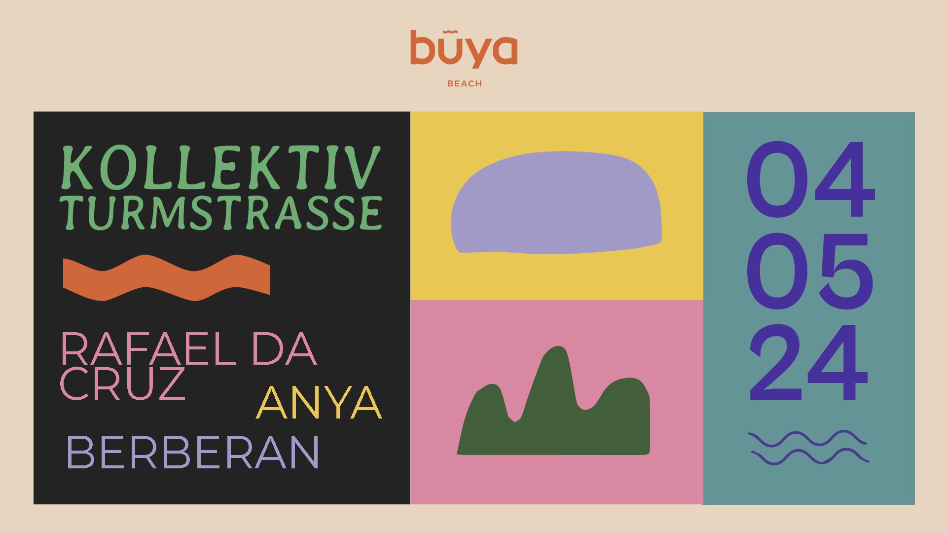 Buya Beach Season Opening W/ Kollektiv Turmstrasse