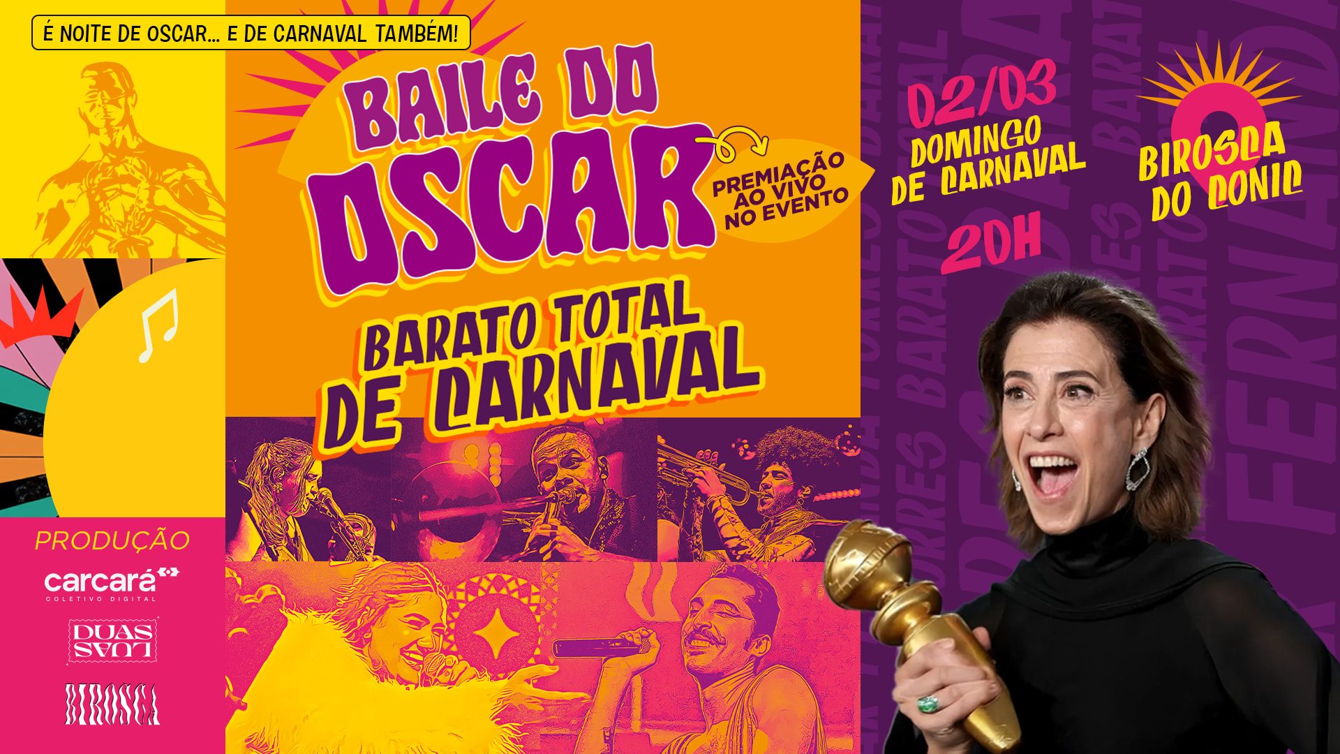 02/03: Barato Total: Baile Do Oscar