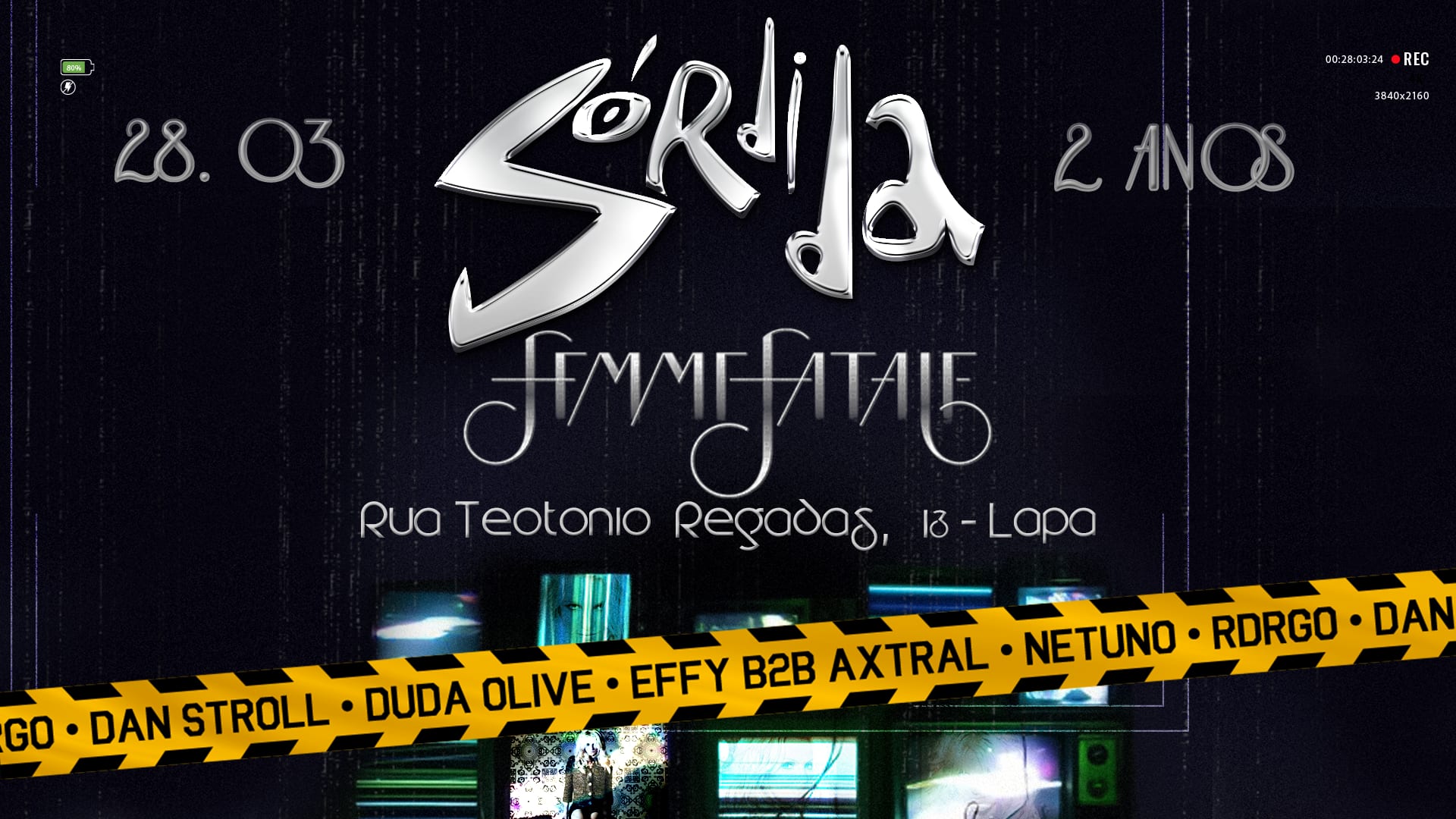 (Evento Cancelado) Sórdida ~ Femme Fatale