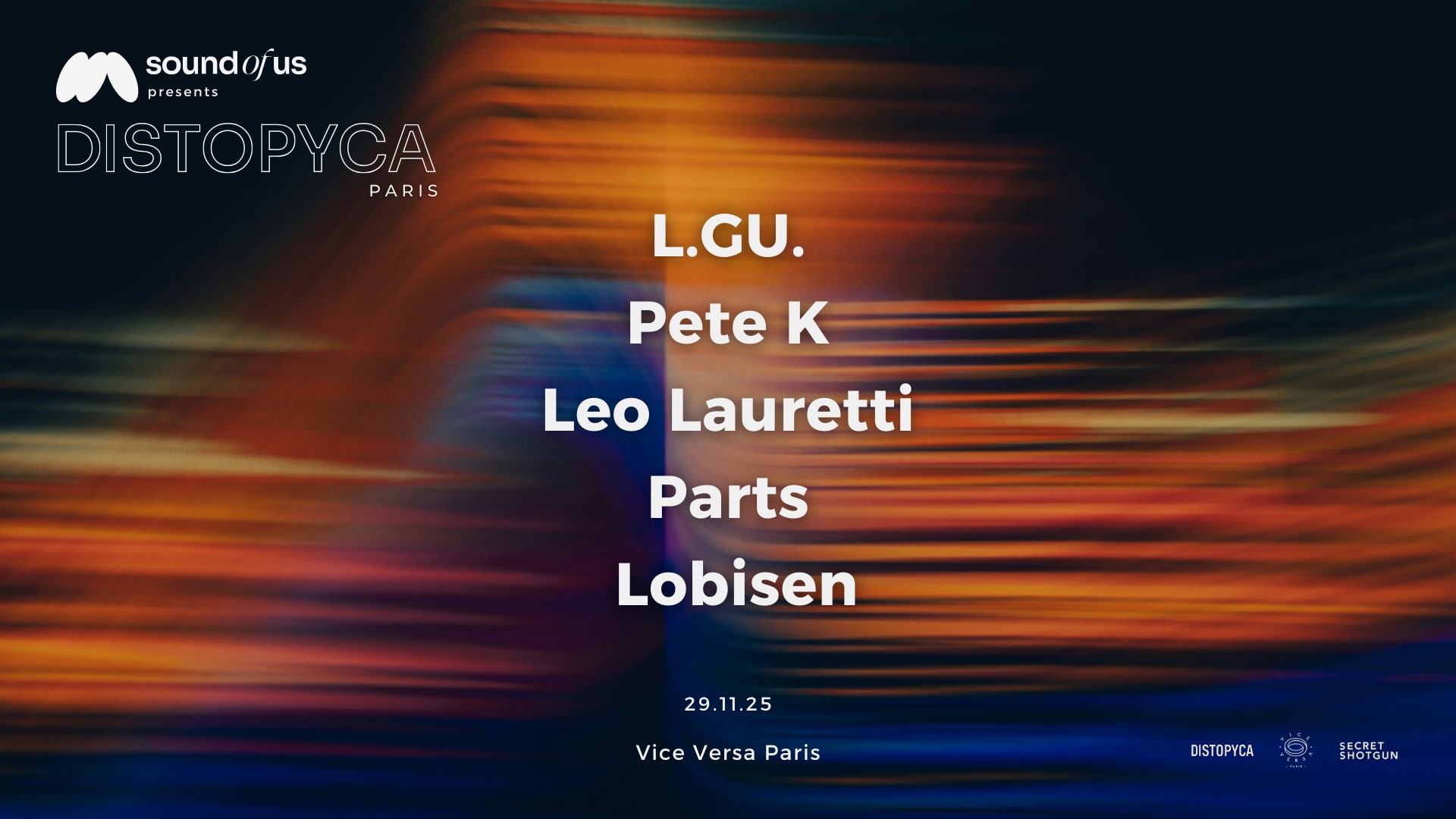 Sound Of Us X Distopyca: L.Gu. & Friends