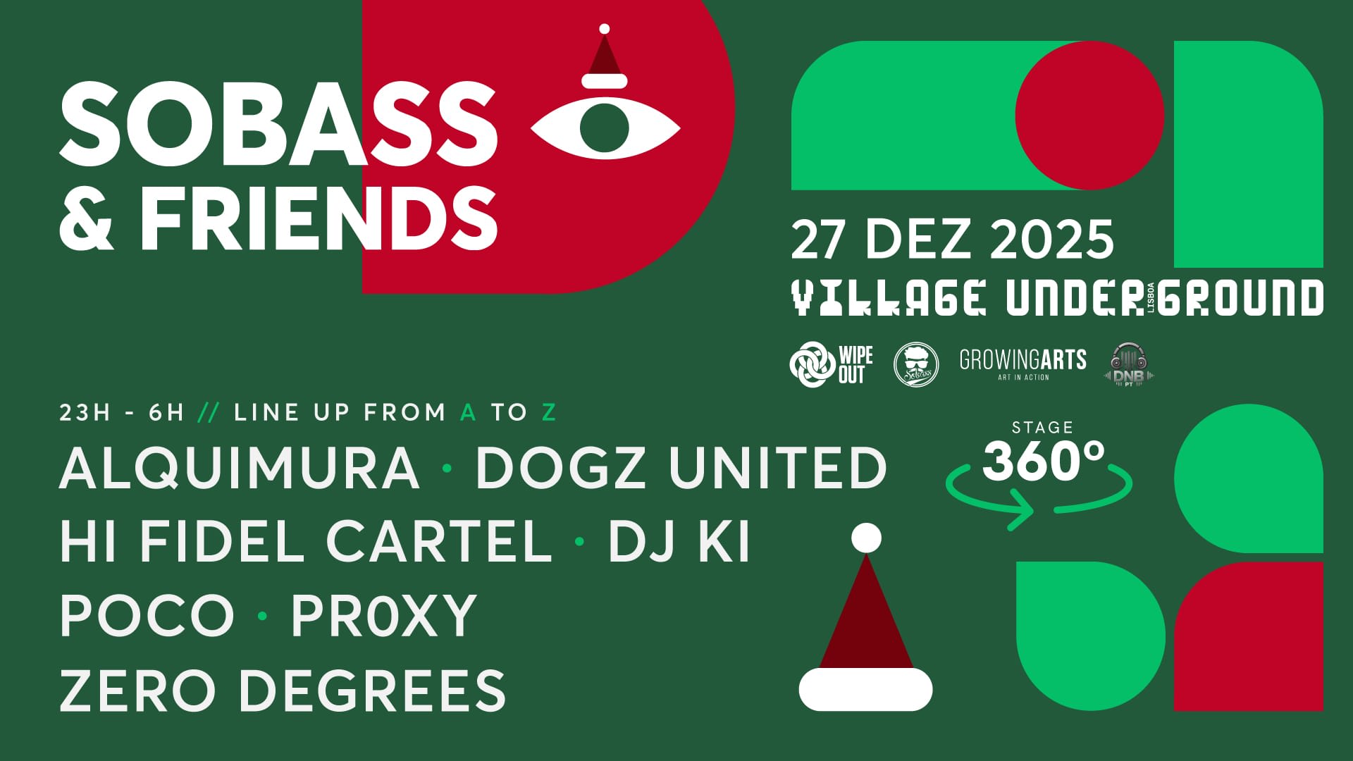 Sobass & Friends: 360 Degree Stage