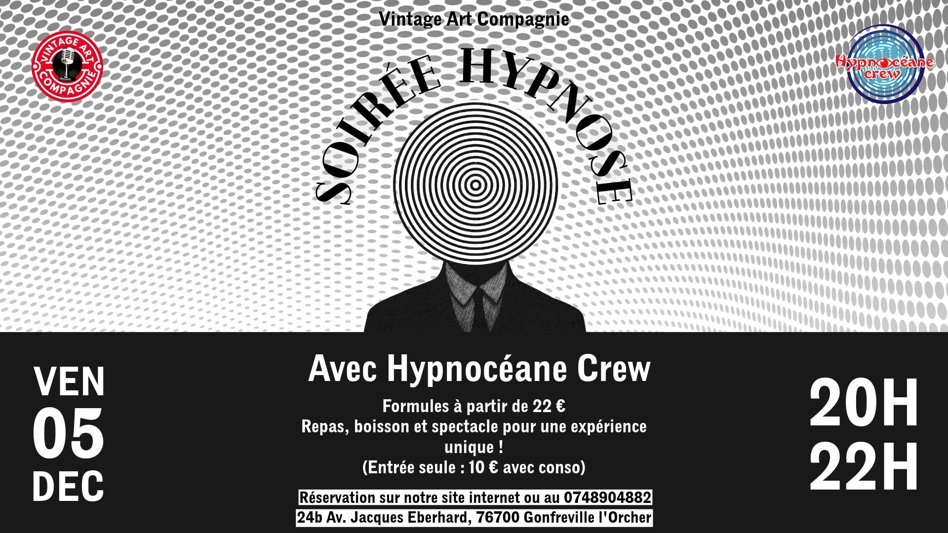 Soirée Hypnose !