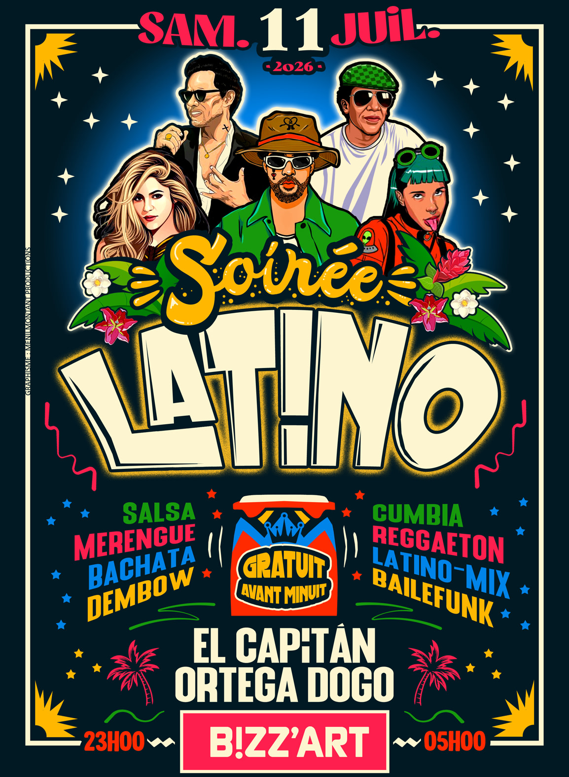 Soirée Latino X Canal St Martin 11.07.26