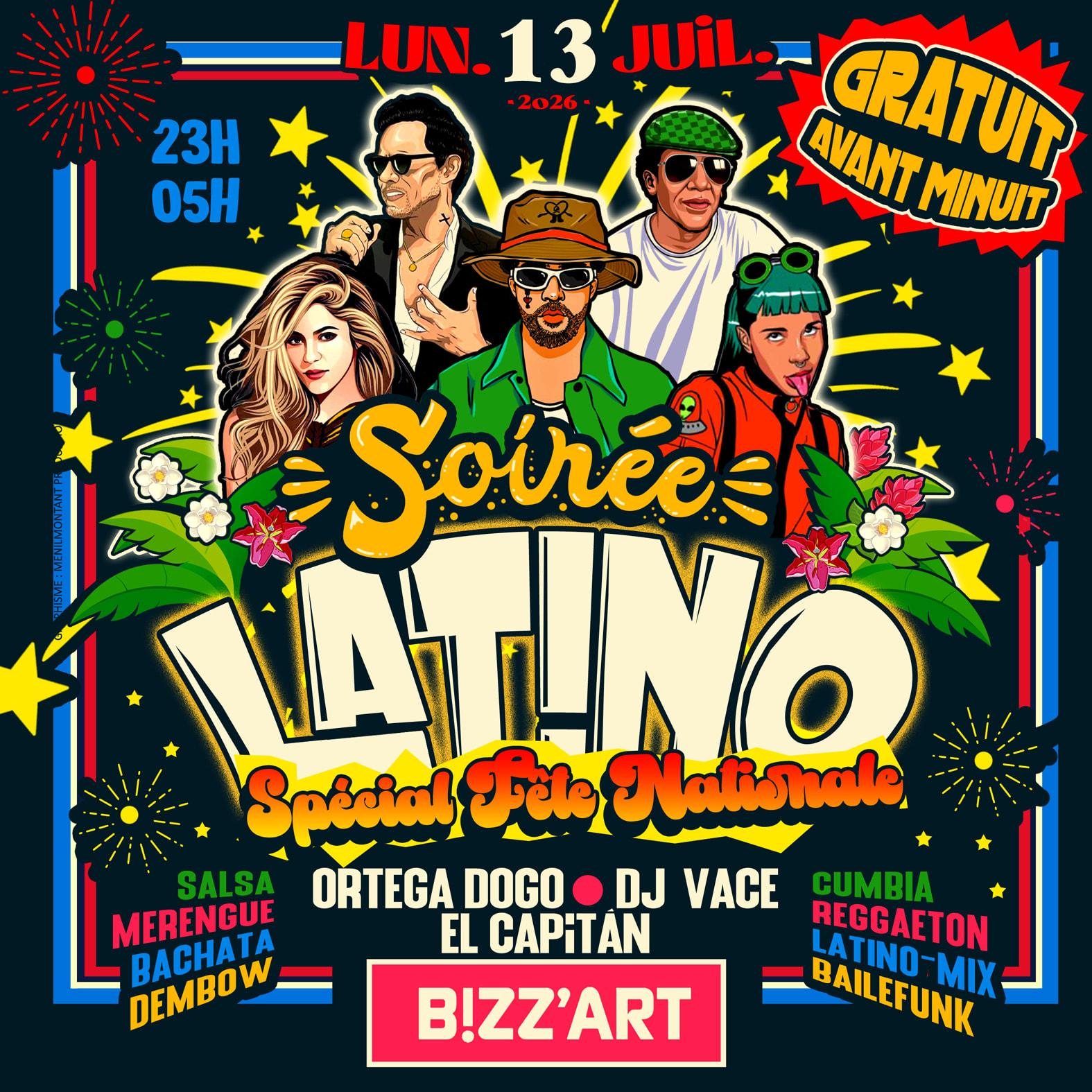 Soirée Latino X Canal St Martin  13.07.26