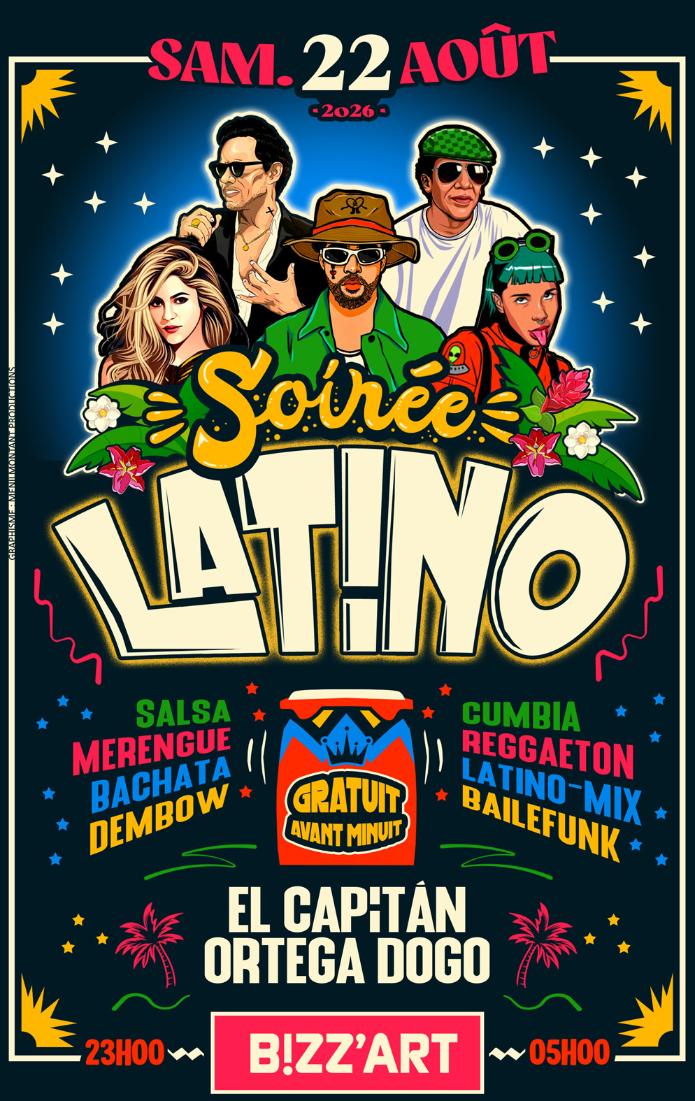 Soirée Latino X Canal St Martin 22.08.26