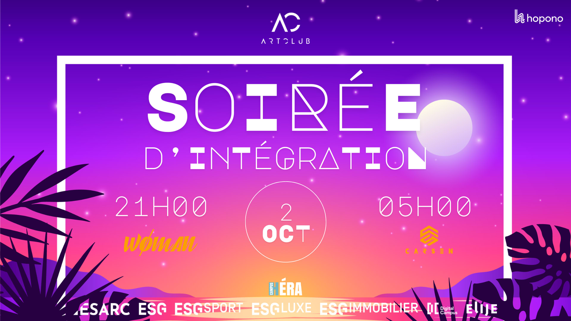 Soirée D'intégration 2025 - Campus Hera