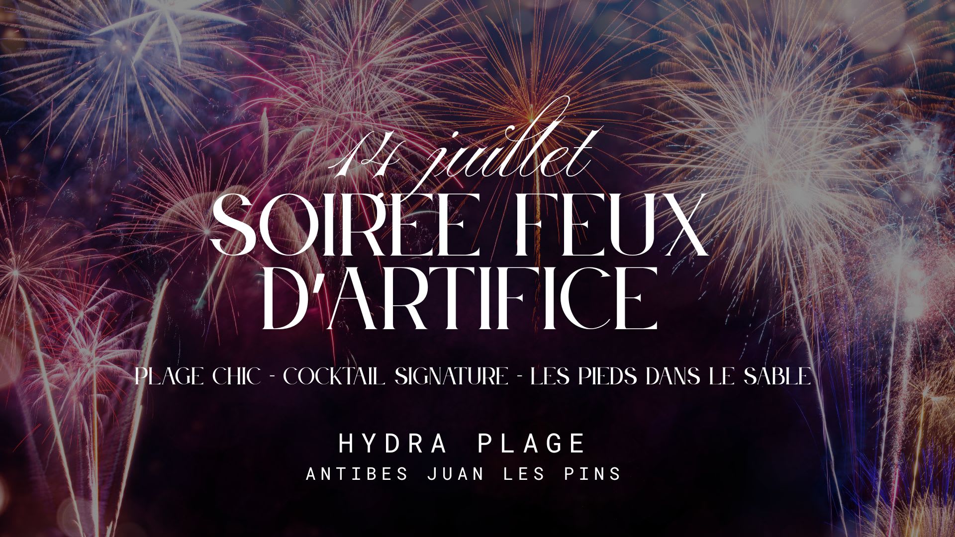 Diner Feux D'artifice 14 Juillet