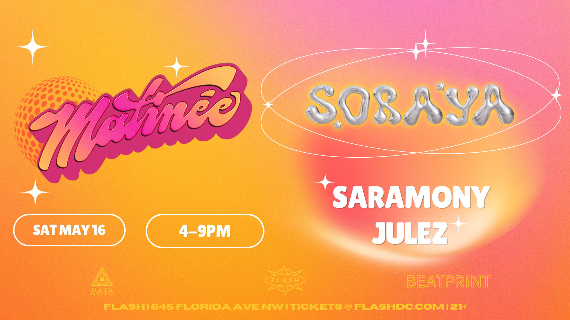 Matinée Presents: Soraya