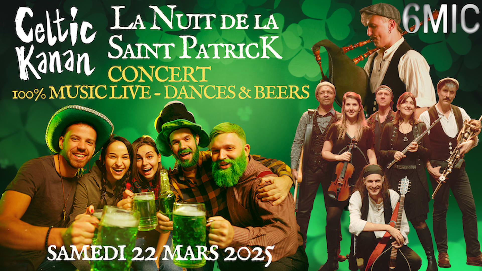 Nuit De La St-Patrick I Celtic Kanan I 6mic I Aix En Pce