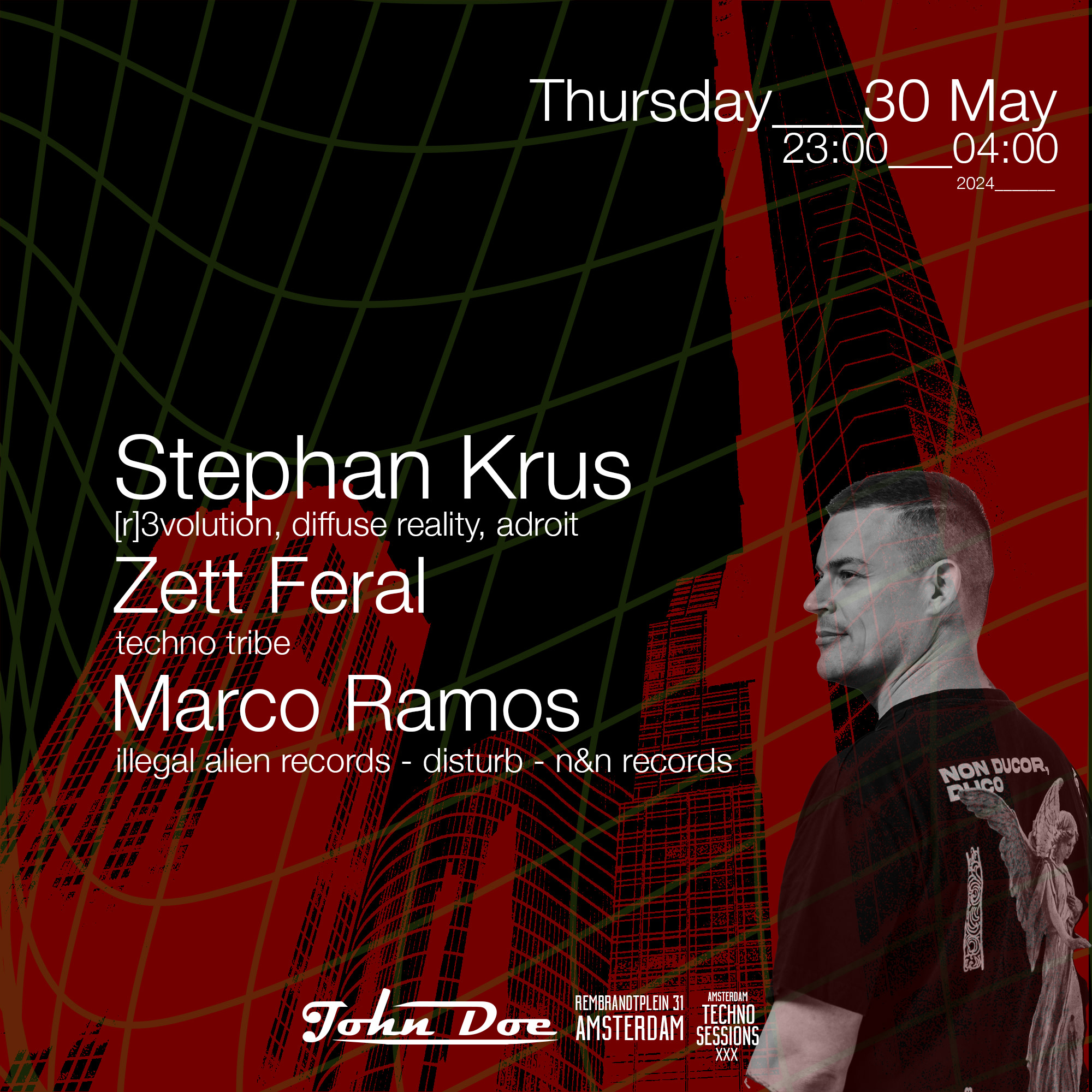 Amsterdam Techno Sessions W/ Stephan Krus ([R]3volution) It