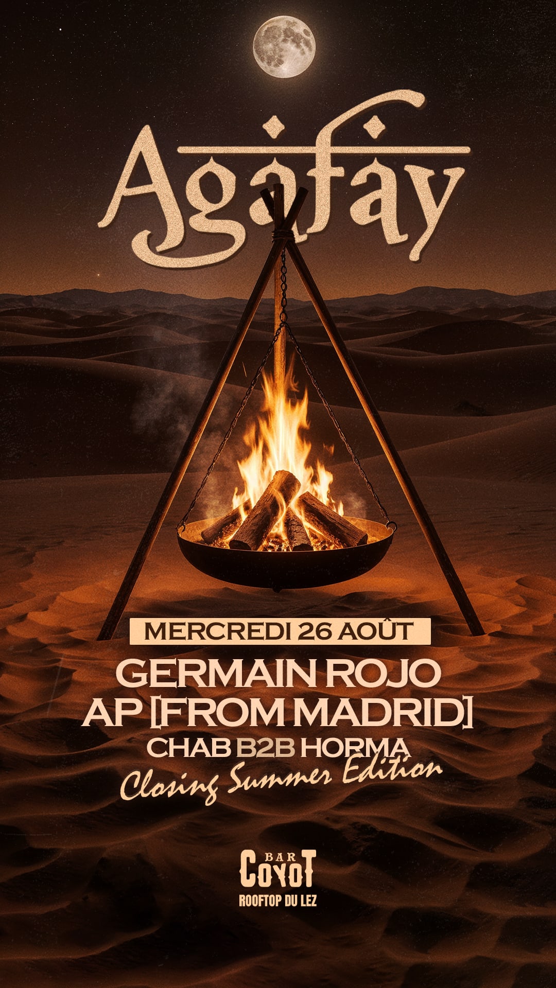 Agafay Open Air Rooftop 17 ( August Finish )