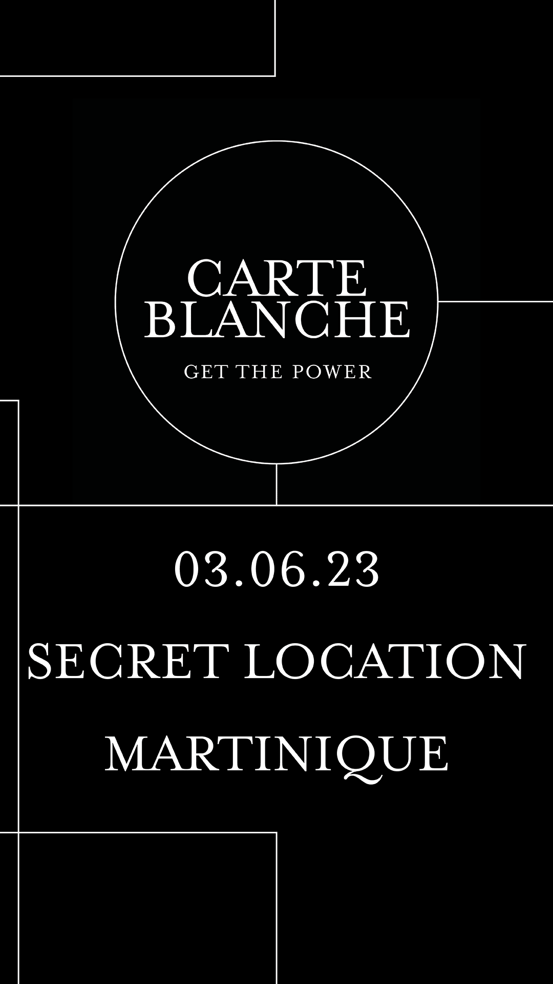 Carte Blanche - 03.06.23 Habitation Grand Case, Martinique