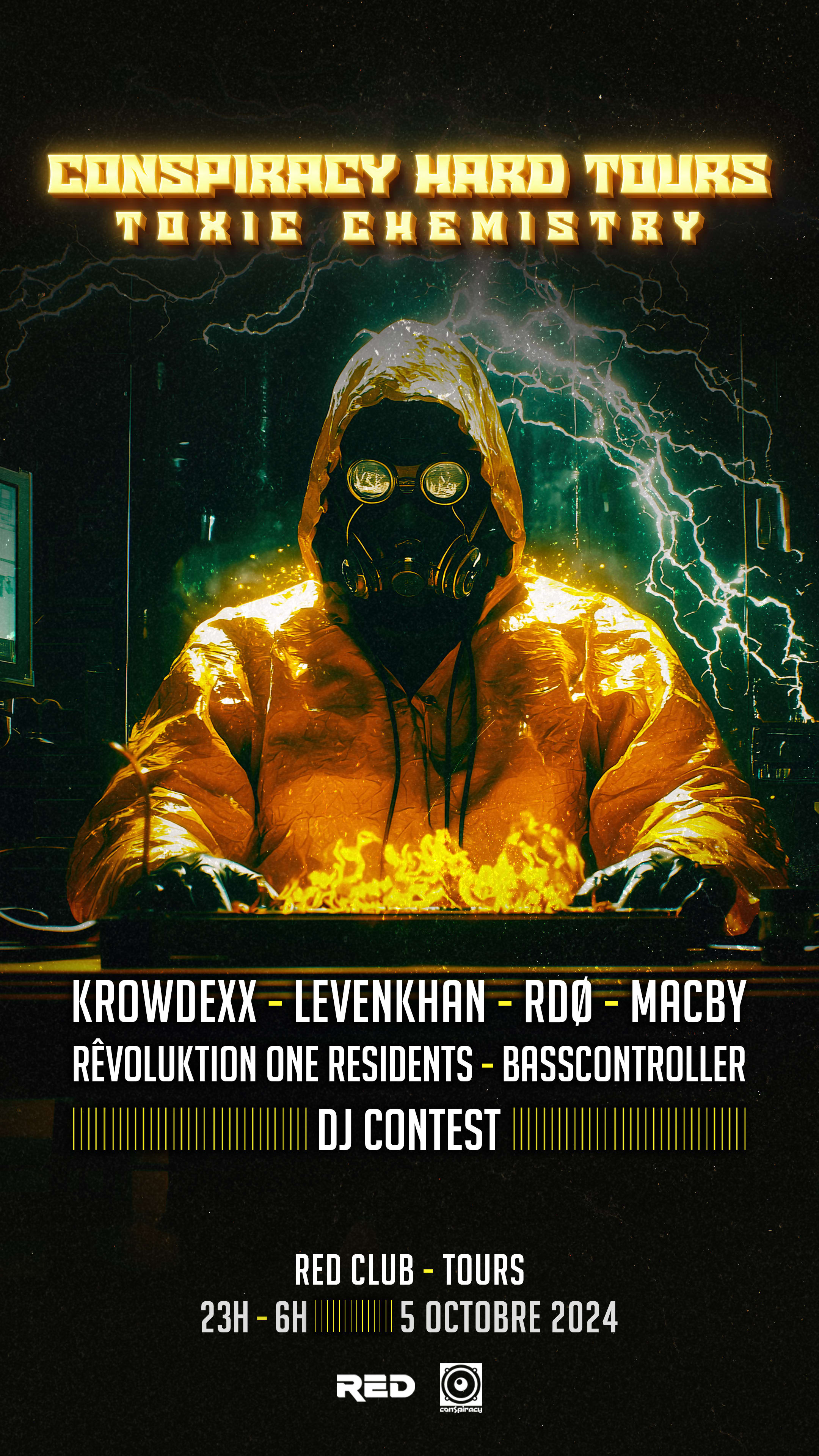 Conspiracy Hard Tours - Toxic Chemistry