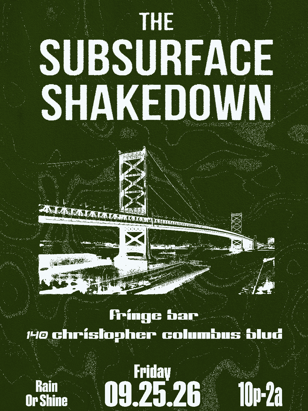The Subsurface Shakedown