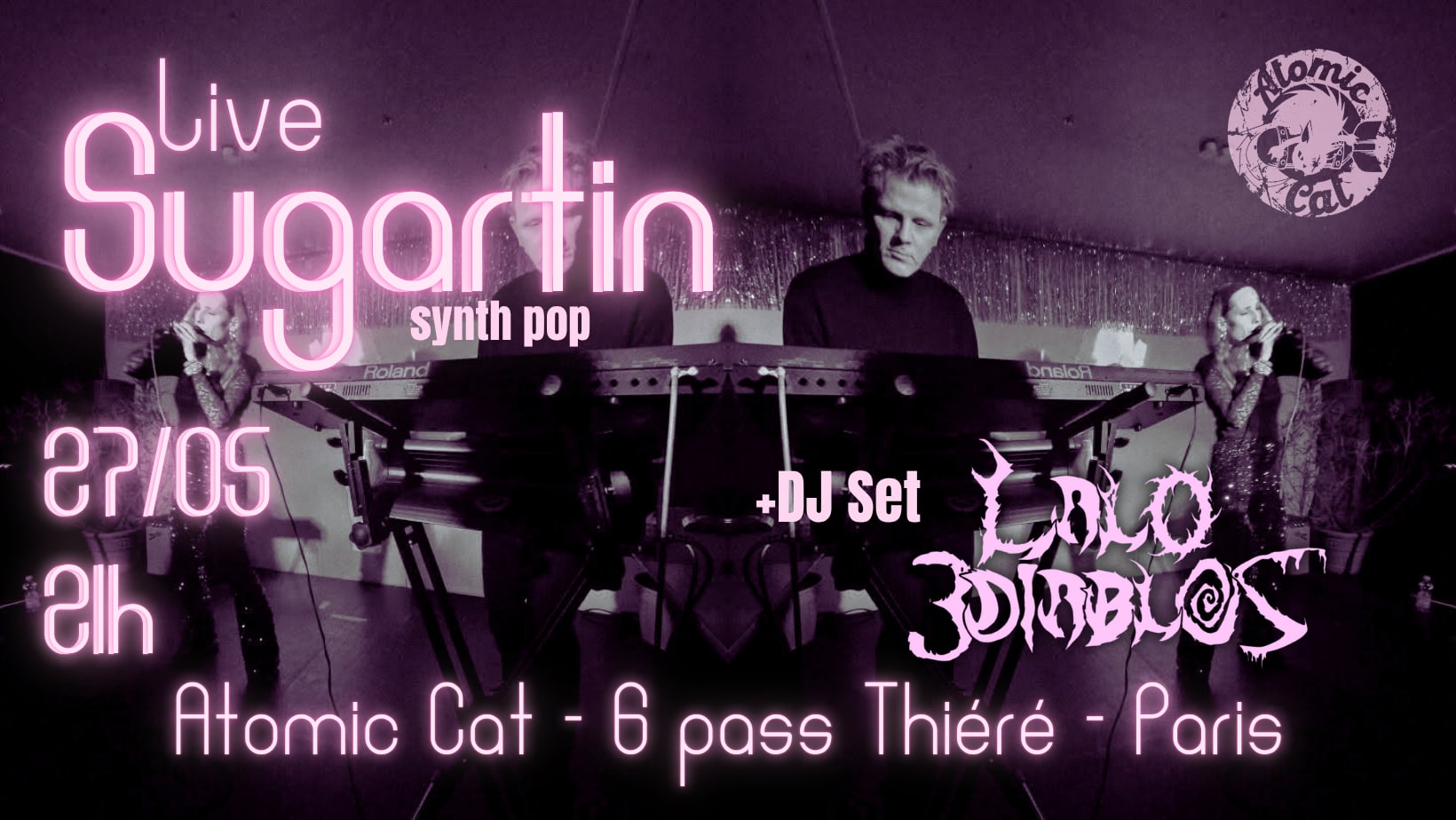 Live Sugartin + Dj Lalo 3diablos