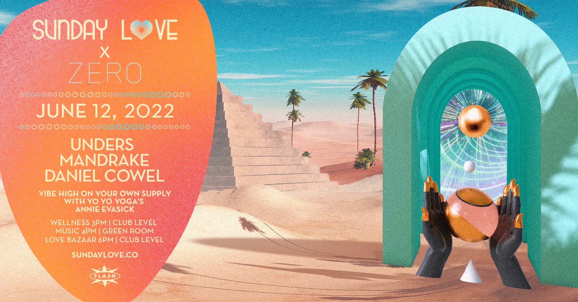 Sunday Love X Zero: Unders - Mandrake - Daniel Cowel