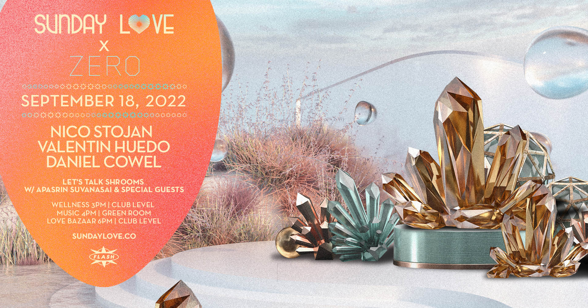 Sunday Love & Zero: Nico Stojan - Valentin Huedo - Daniel Cowel