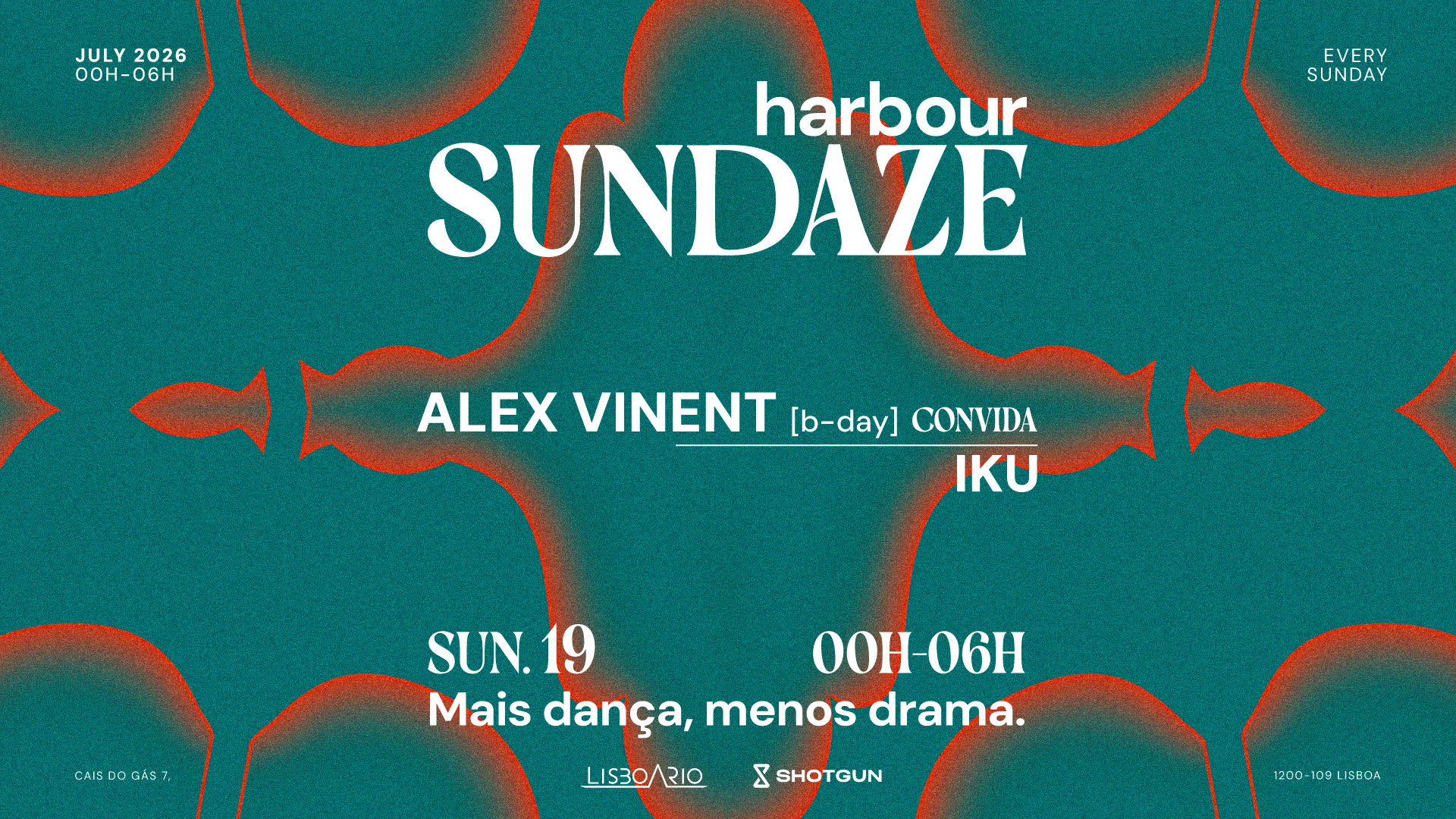 Harbour Sundaze Alex Vinent Convida Iku