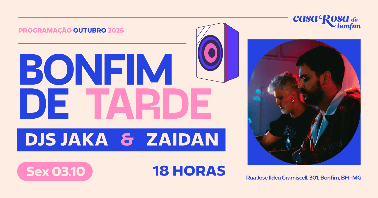 Bonfim De Tarde - Dj Jaka + Zaidan 03/10