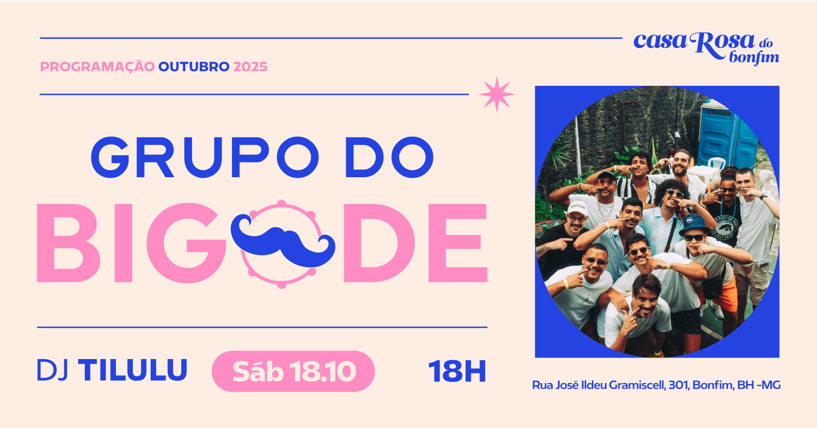 Casa Rosa Do Bonfim - Roda De Samba Do Bigode E Dj Tilulu