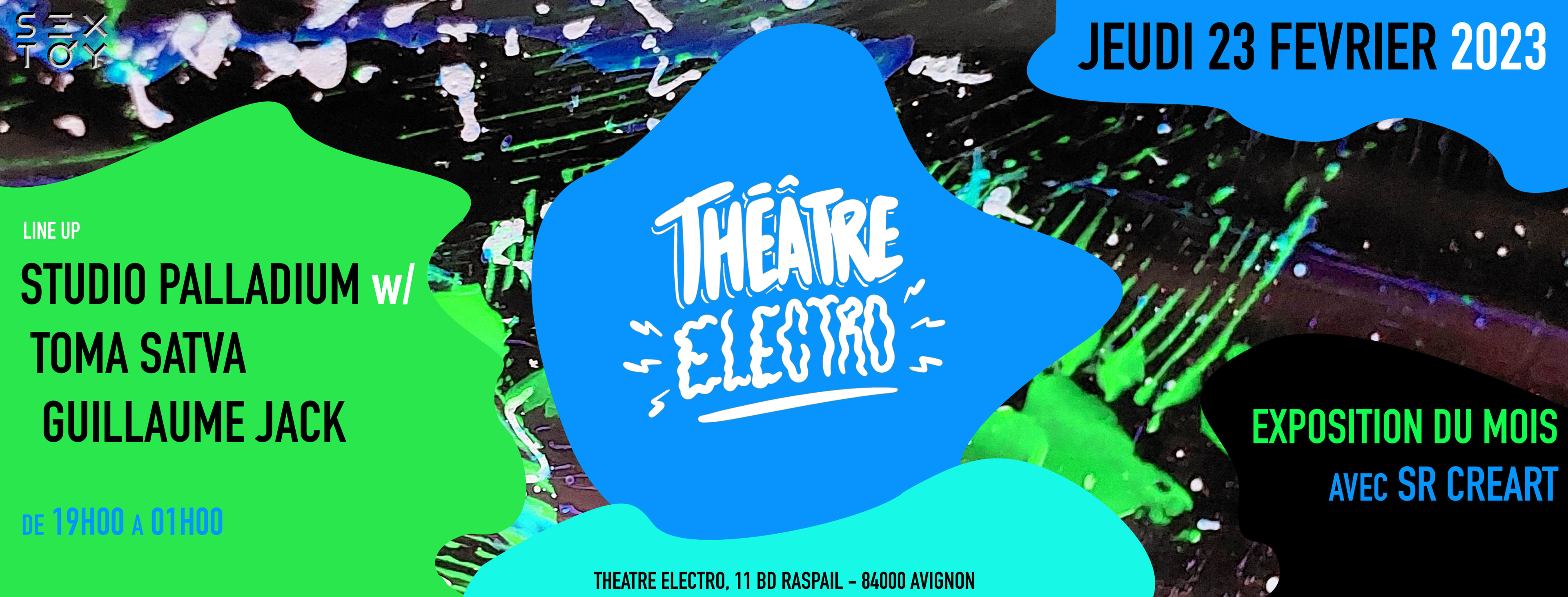 Théâtre Electro Acte XVIII  W Toma Satva + Guillaume Jack 