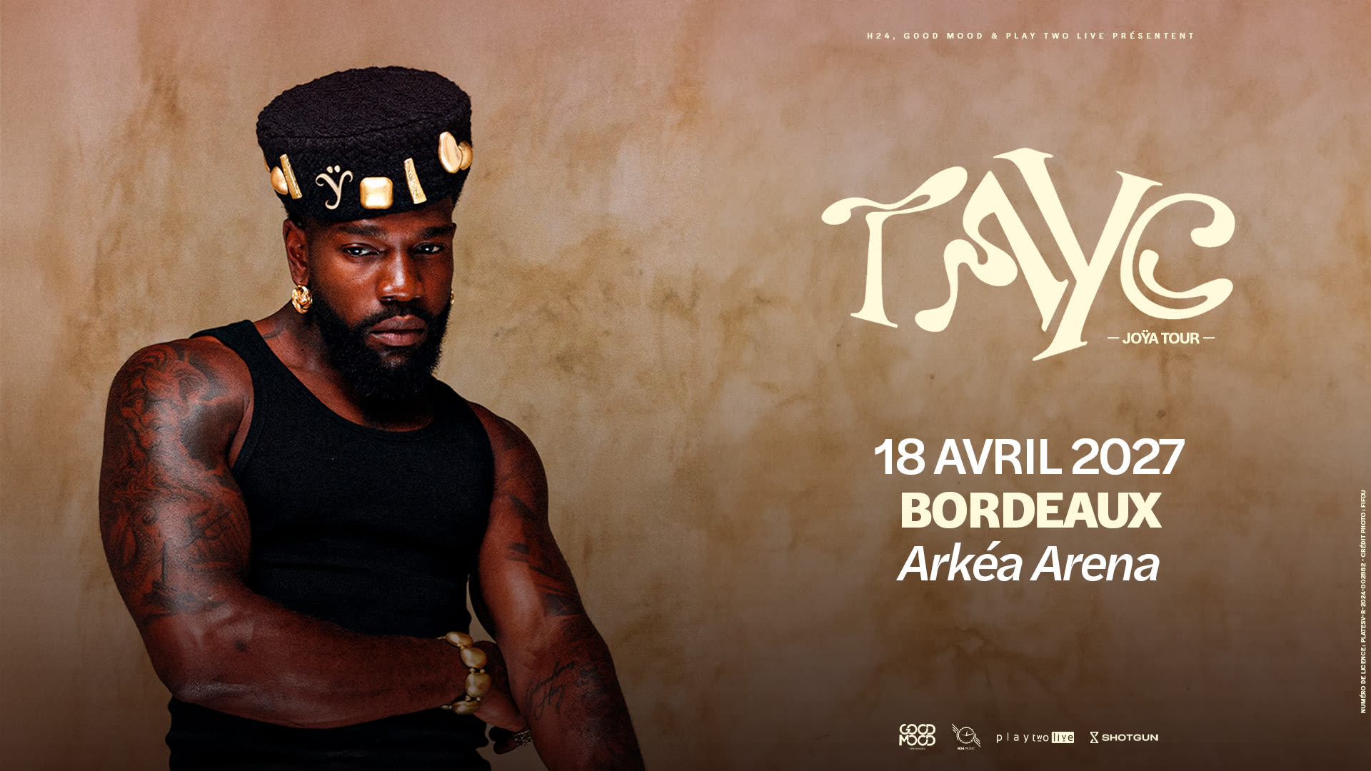 Tayc À L'arkéa Arena De Bordeaux