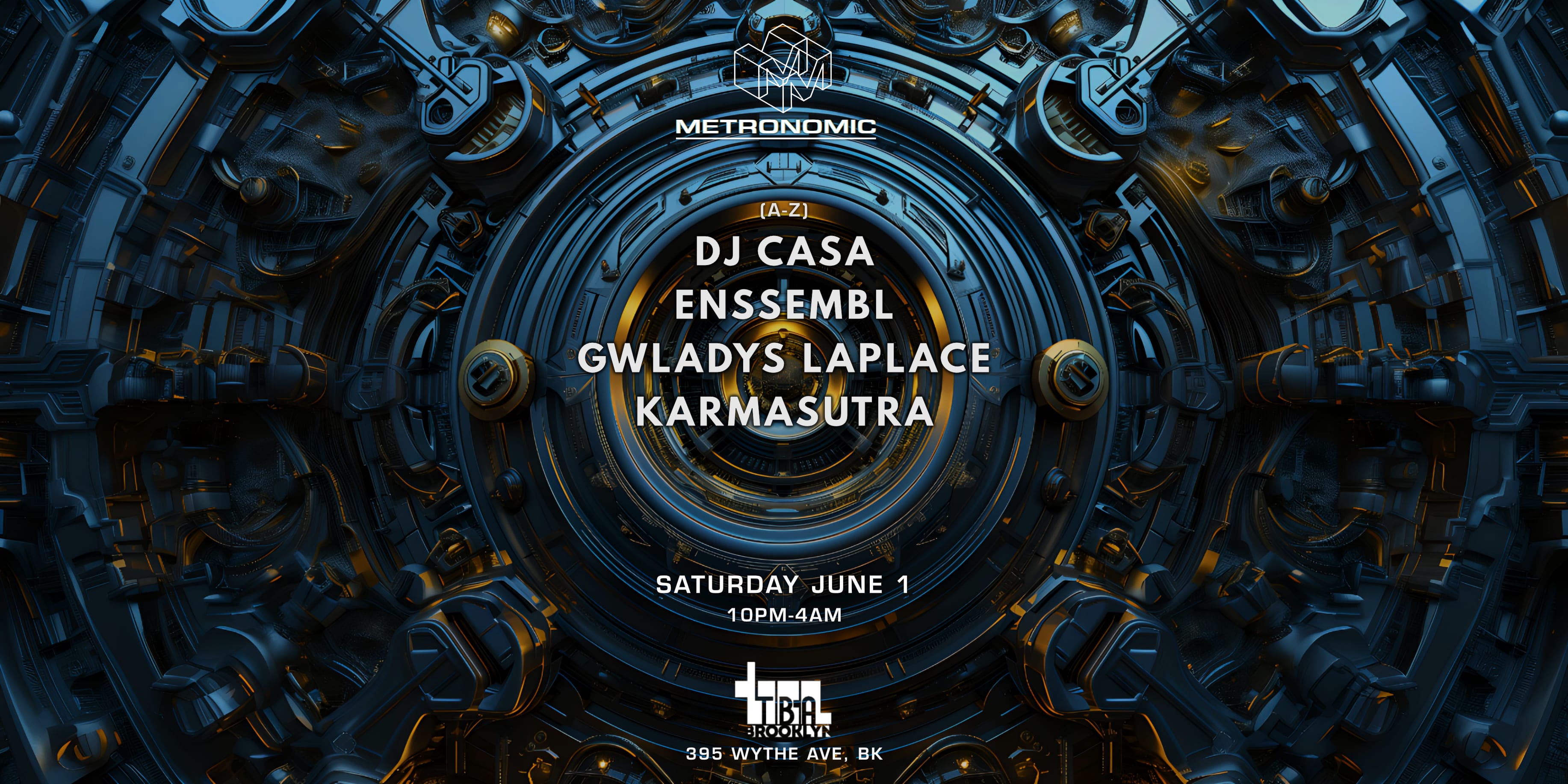 Metronomic: Dj Casa, Enssembl, Gwladys Laplace, Karmasutra