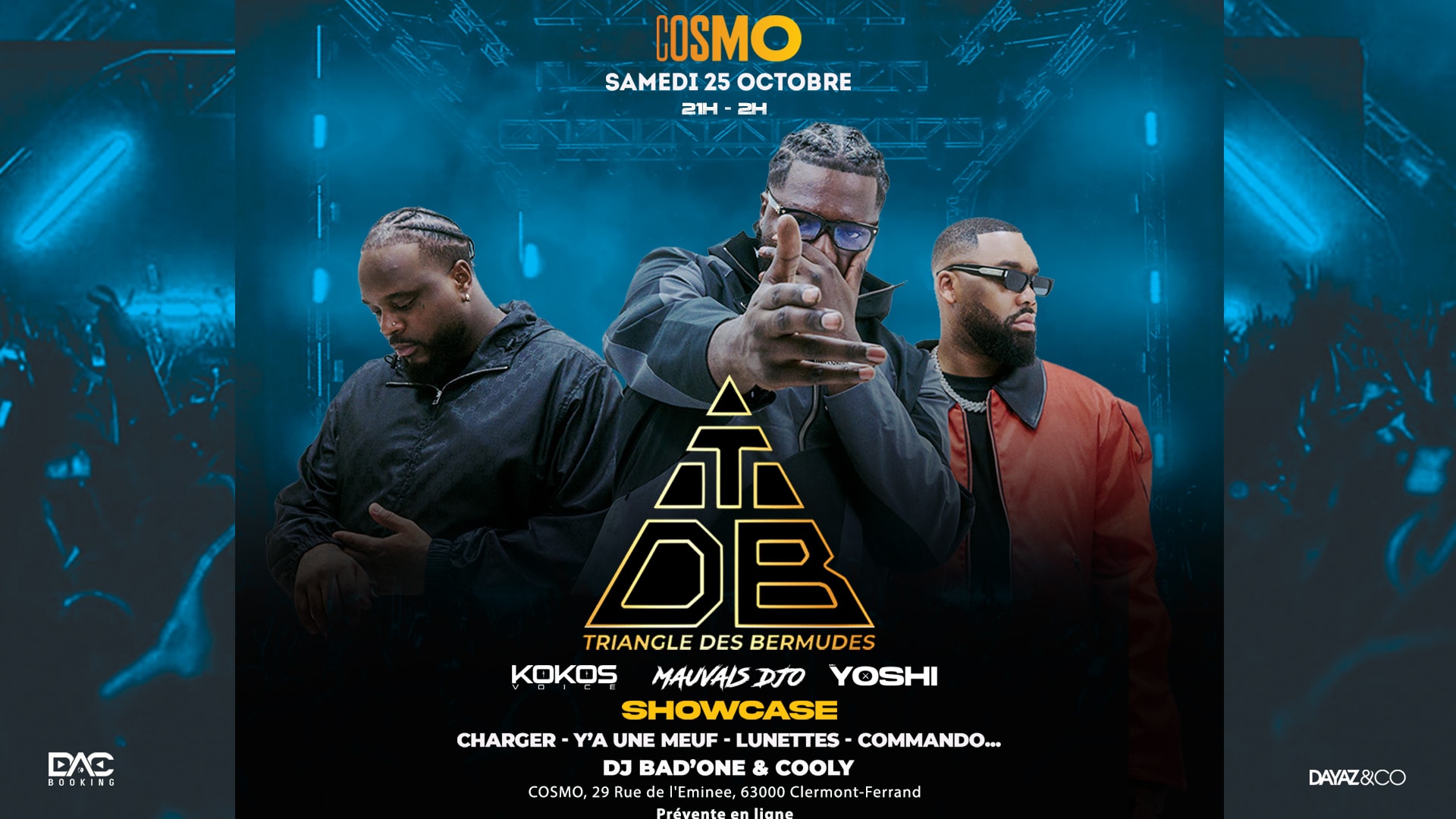 Triangle Des Bermudes 25.10.25 Cosmo Clermont Ferrand