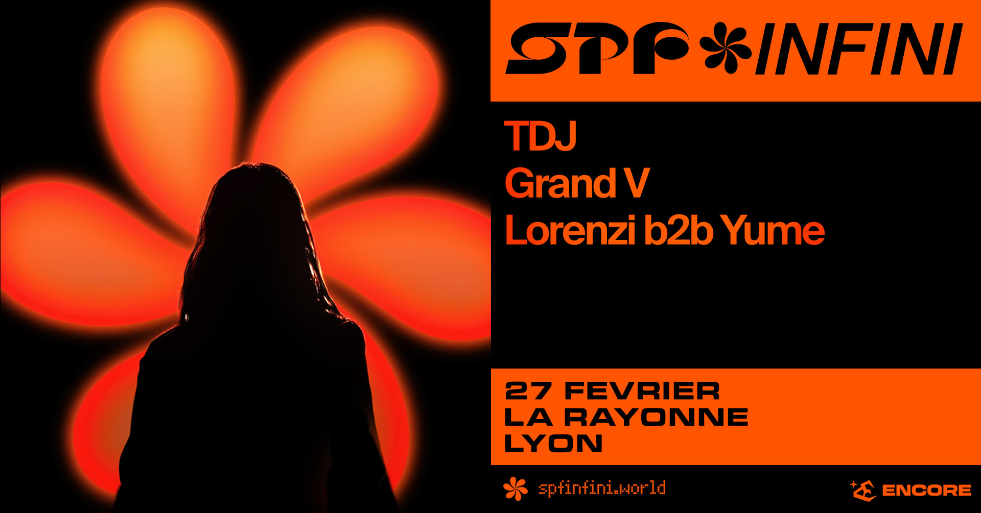 Spf Infini : Tdj, Grand V, Lorenzi B2b Yume