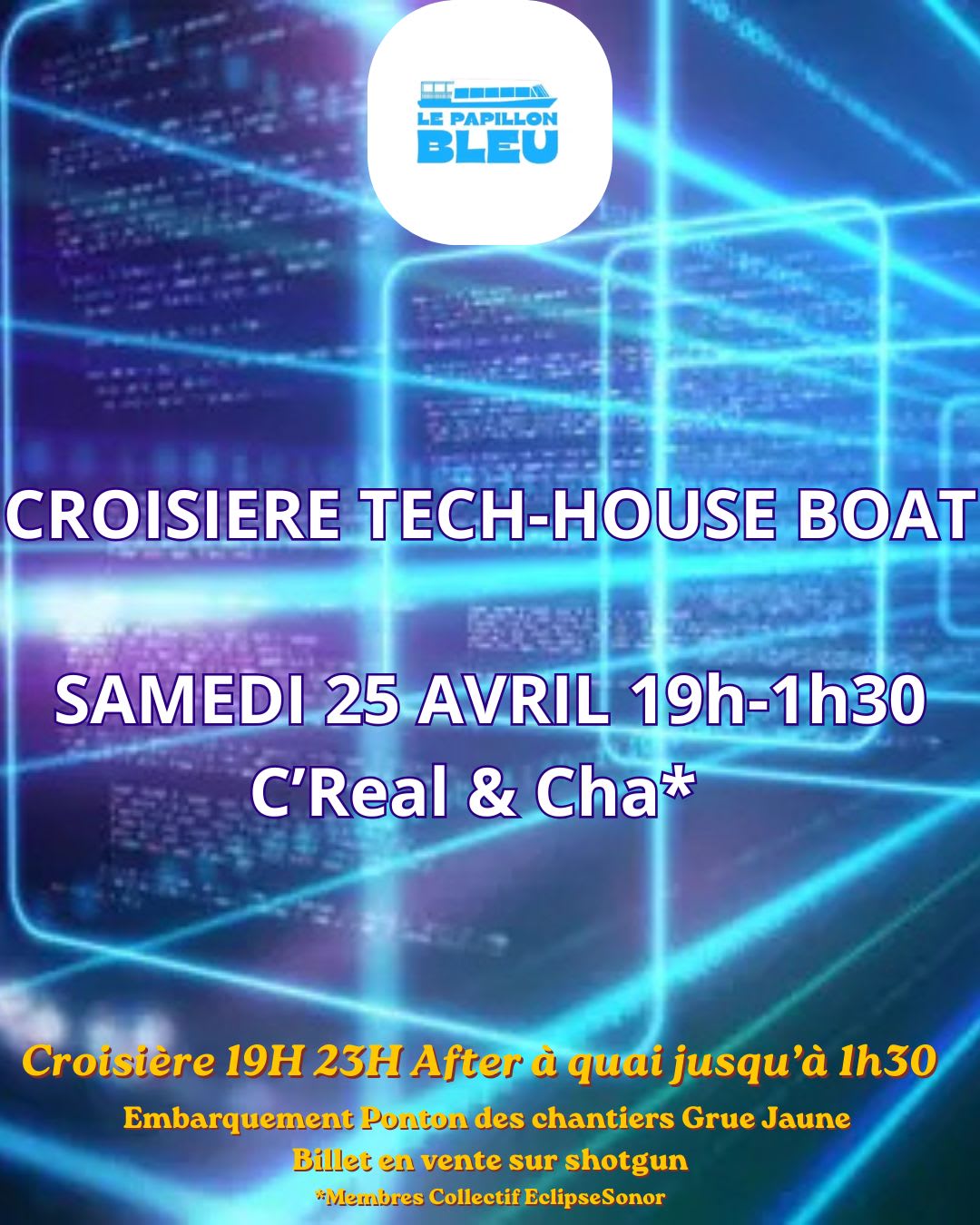 Tech-House Boat