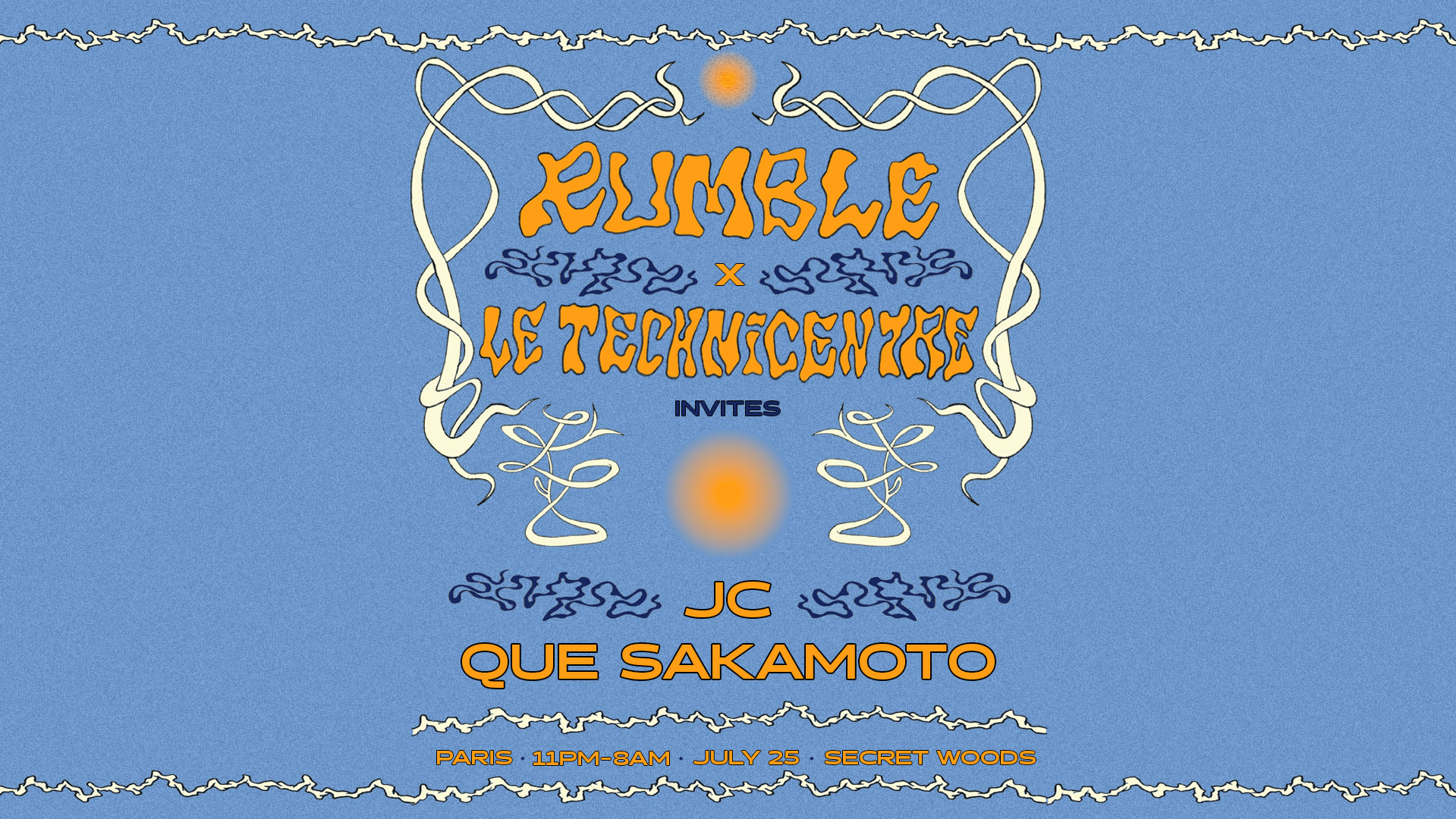Rumble X Technicentre Invites : Jc, Que Sakamoto