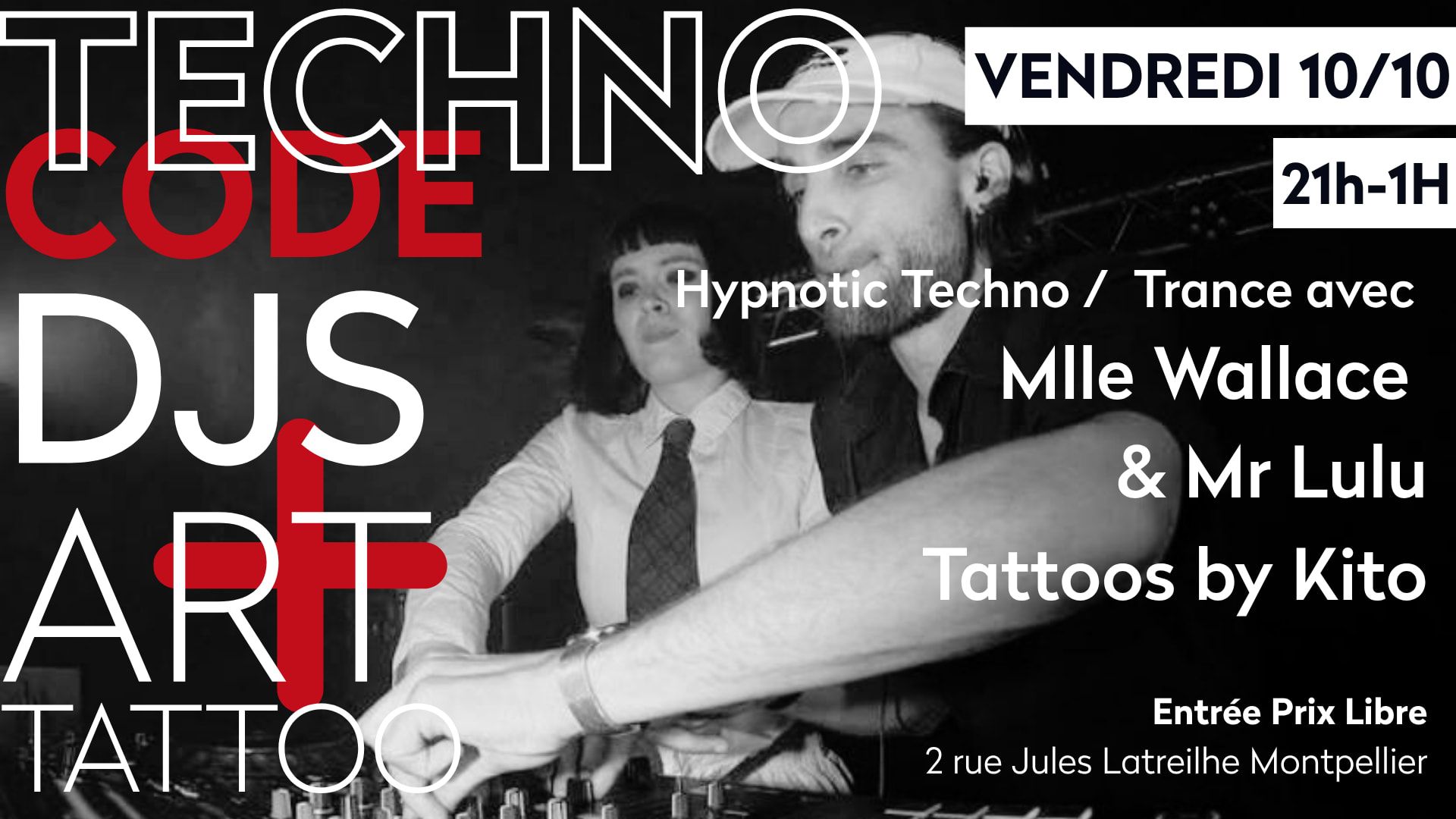 Techno Code Avec Mlle Wallace + Mr Lulu