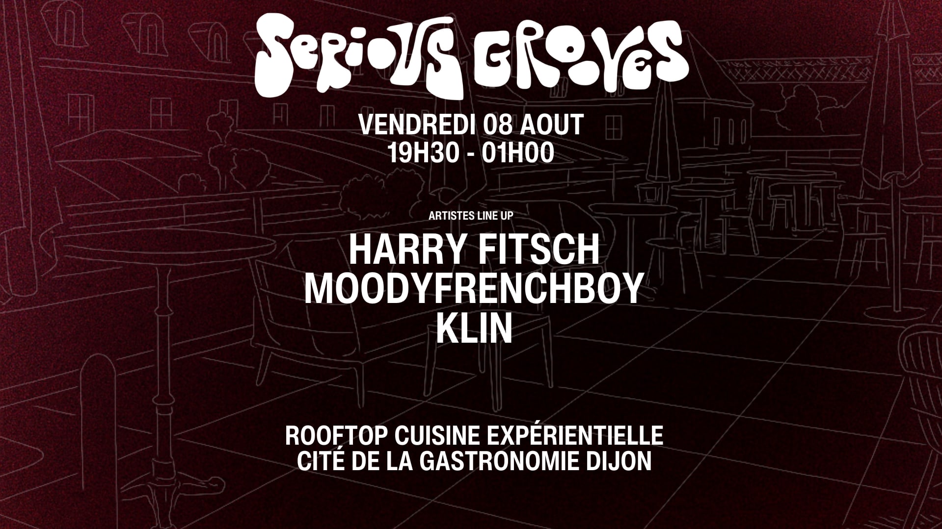 Serious Grooves — Le Rooftop /  Klin  Moodyfrenchboy  Fitsch