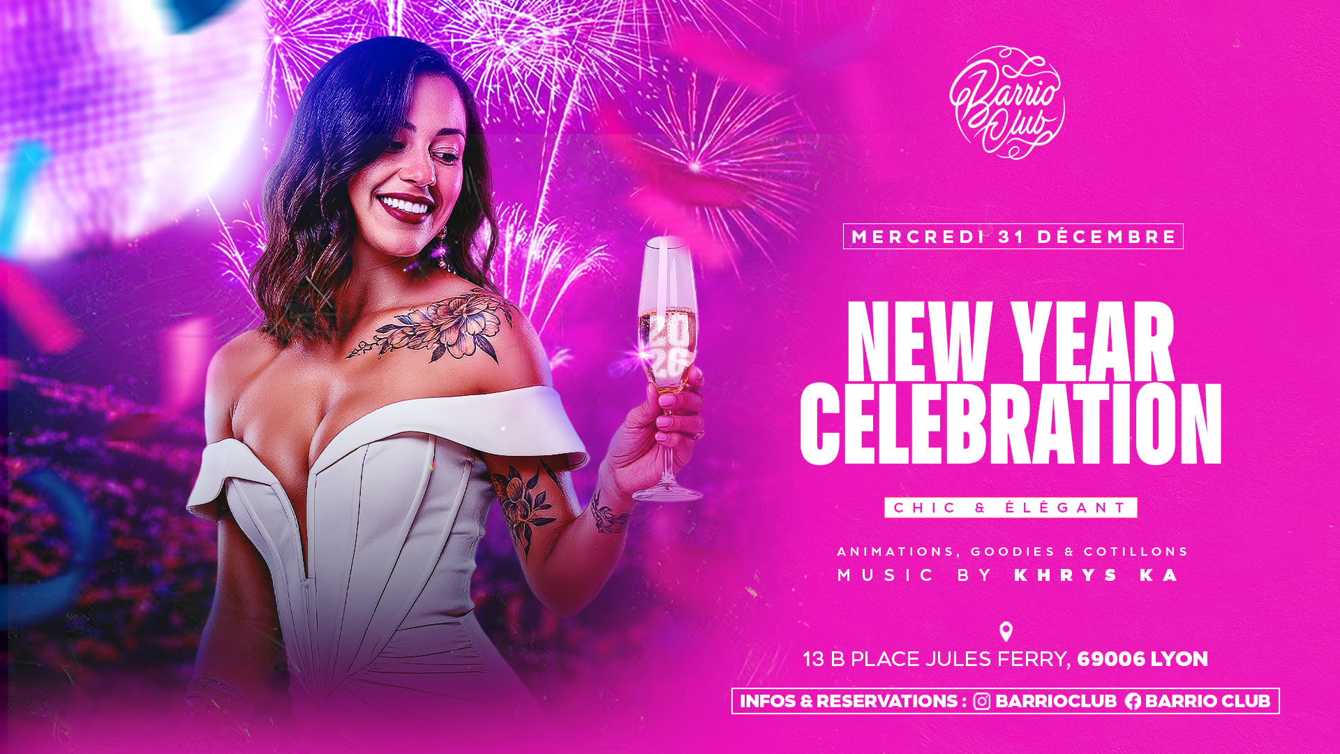 New Year Celebration - Barrio Club