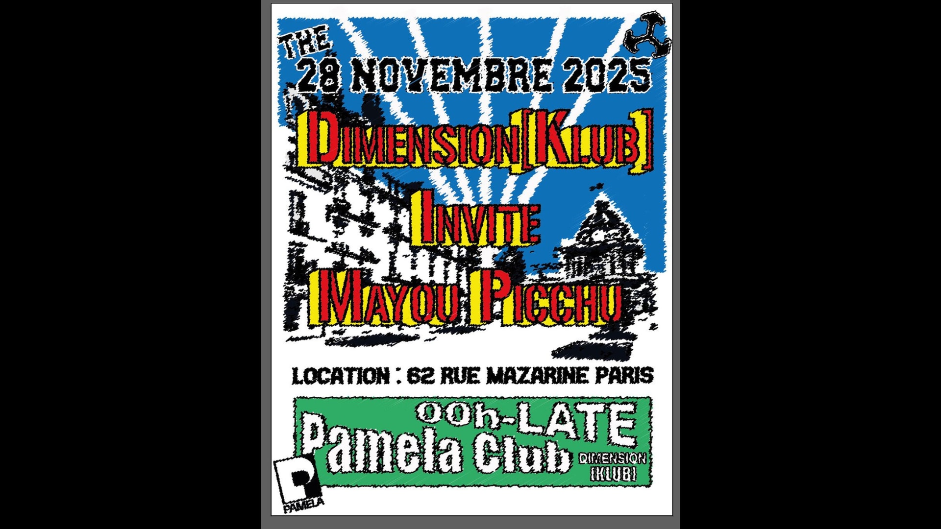 Dimension Klub Invite Mayou Picchu