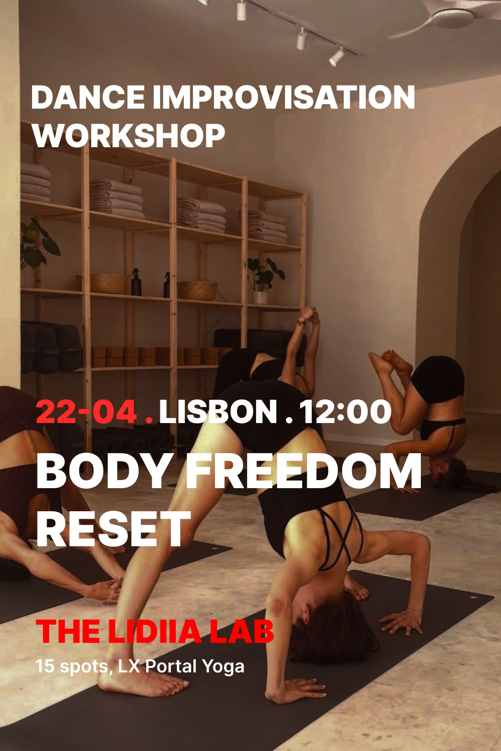 Dance Impro Lab Lisbon | Body Freedom Reset