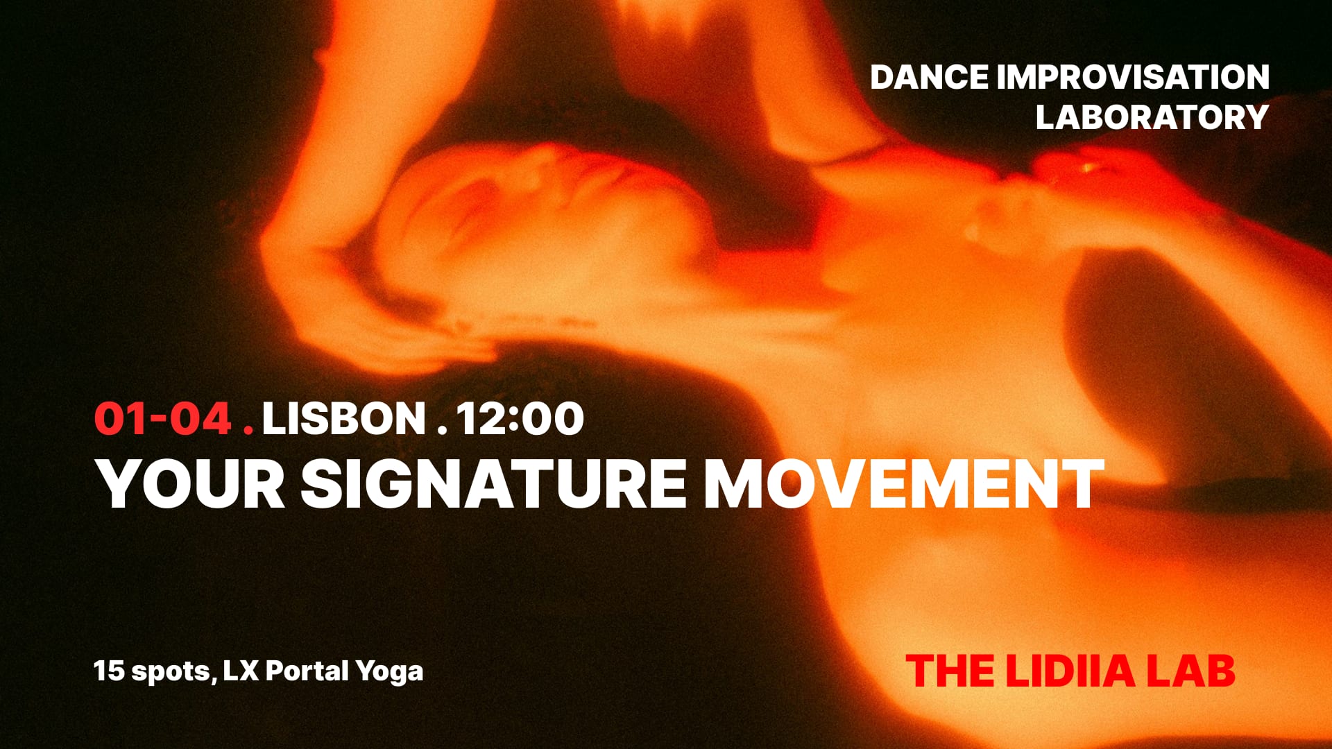 Dance Impro Lab Lisbon | Your Signature Movement