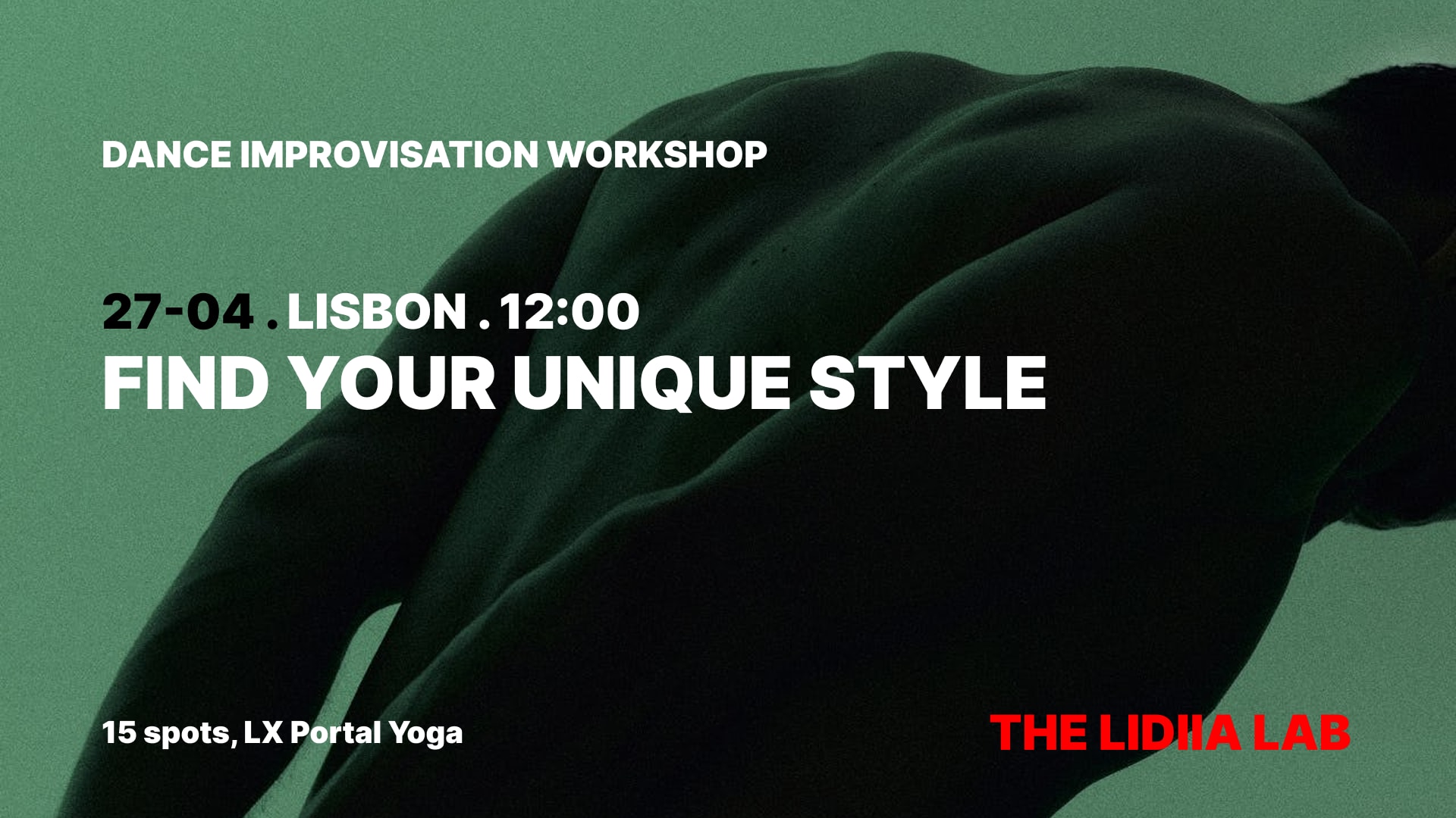 Dance Impro Lab Lisbon | Find Your Unique Style