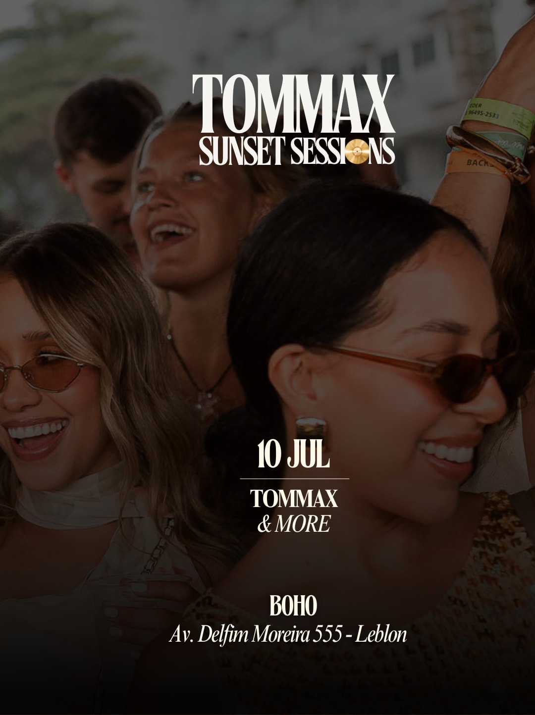 Tommax Sunset Sessions Leblon - 10 Jul