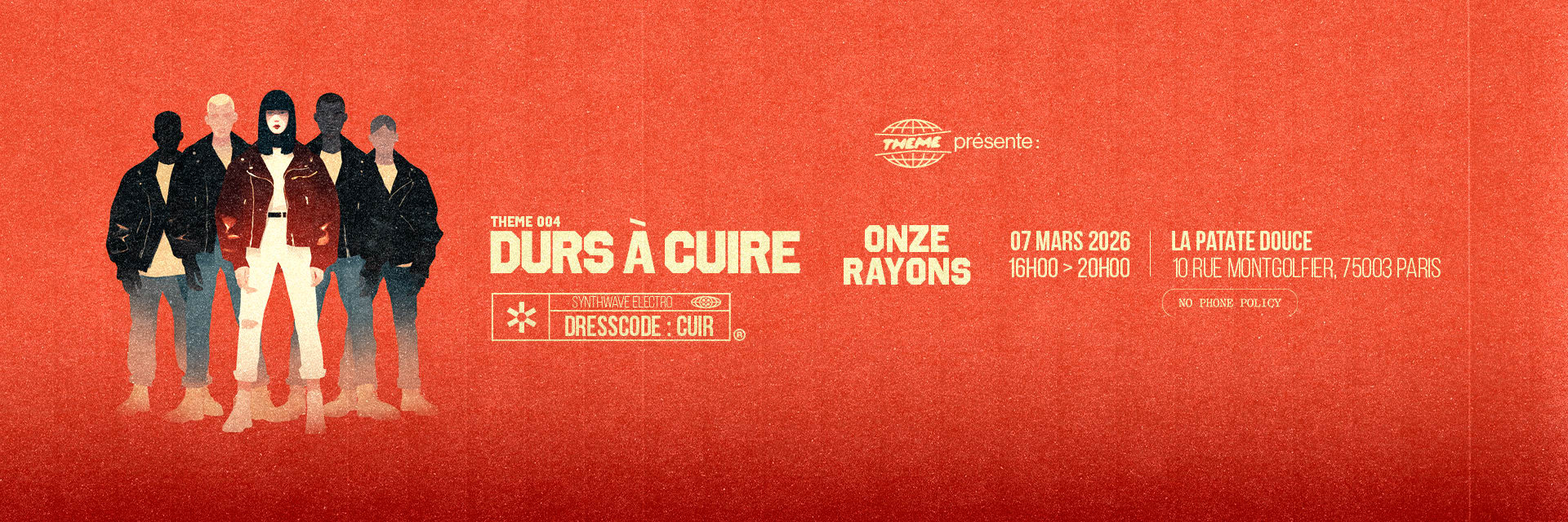 Onze Rayons - Durs À Cuire À La Patate Douce - Theme 004