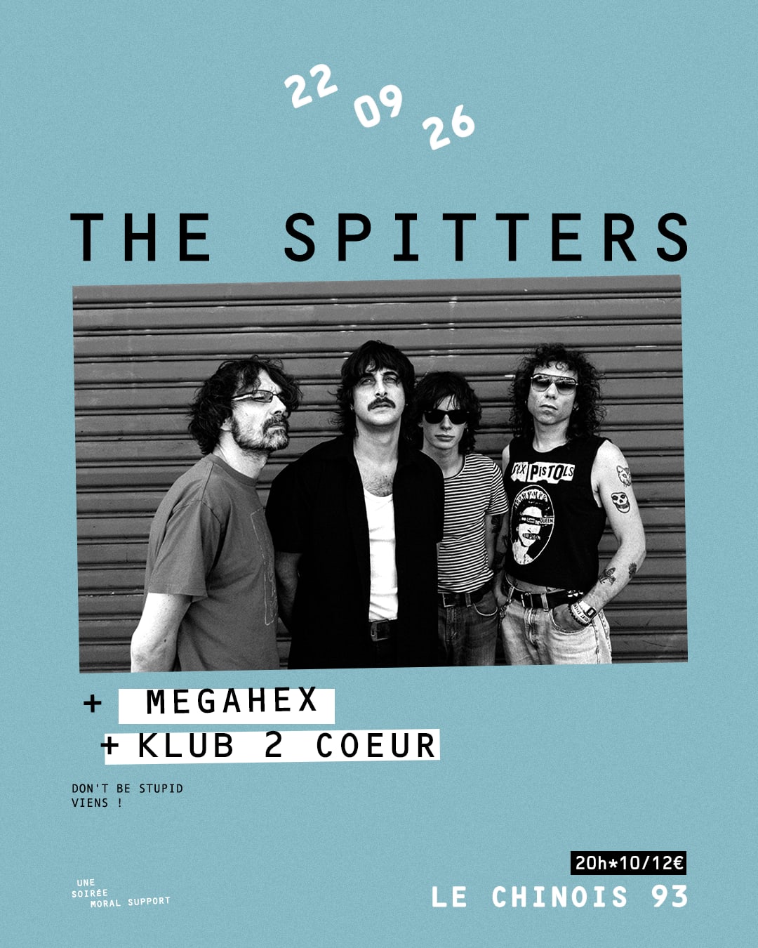 The Spitters + Megahex + Klub 2 Coeur