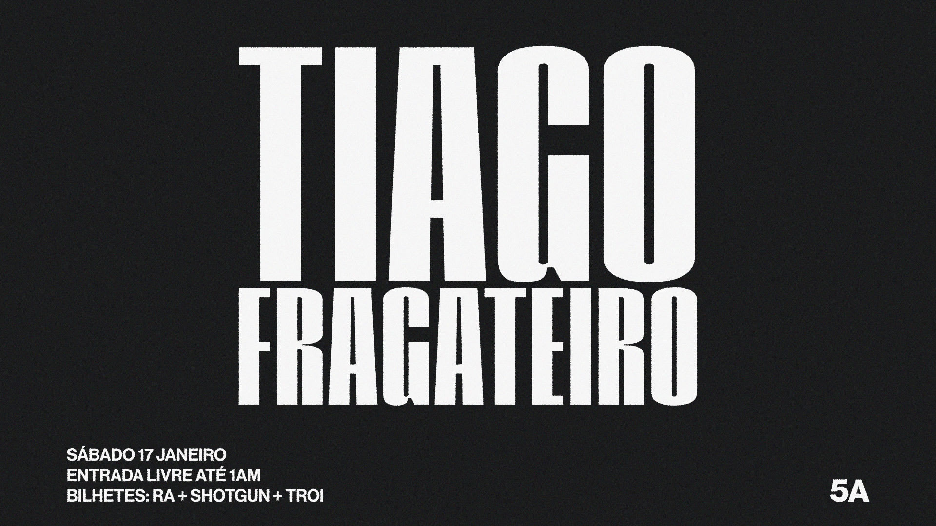 Tiago Fragateiro - 17jan