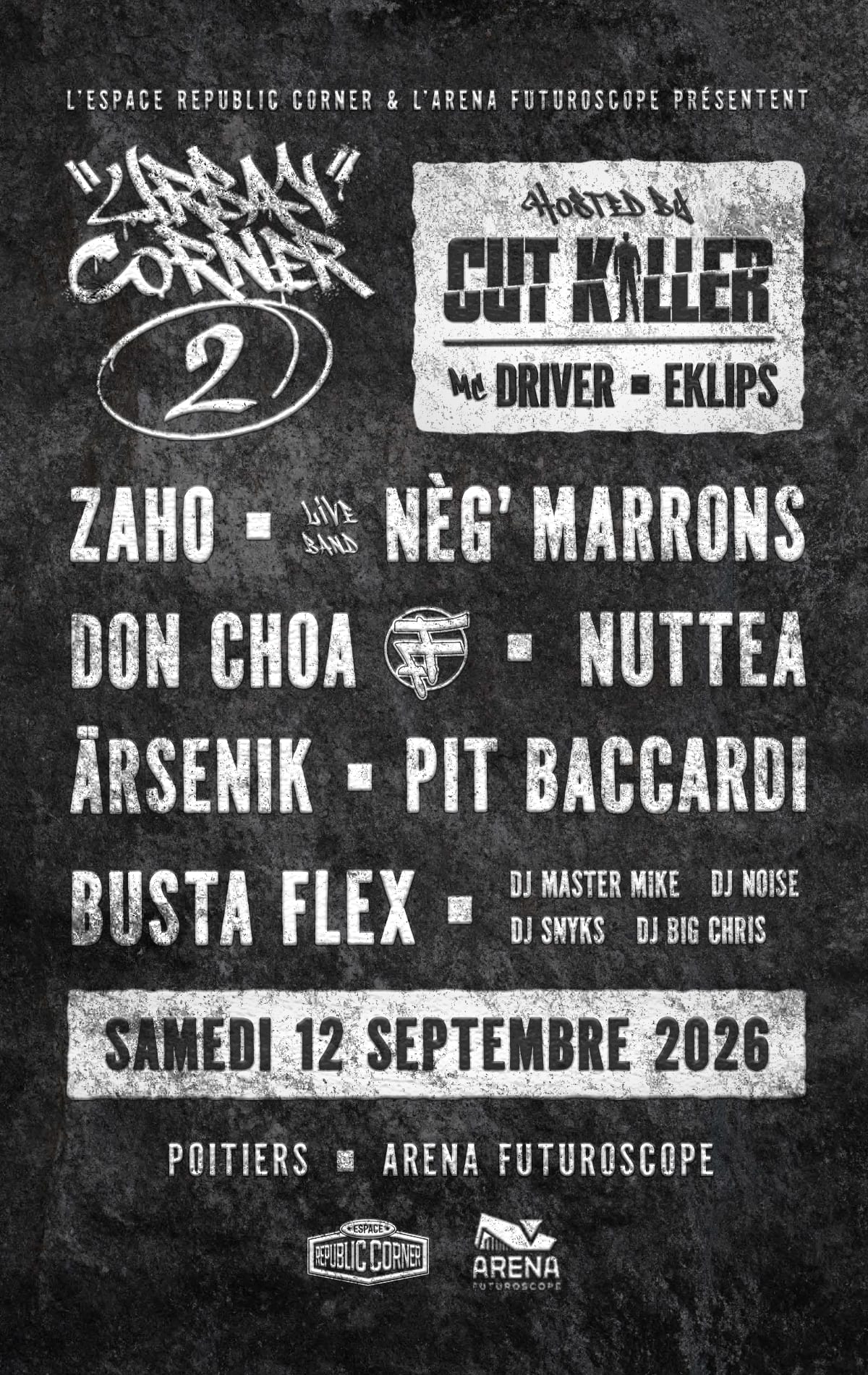 Urban Corner #2 : Le Show Rap Fr Xxl À L'arena Futuroscope !