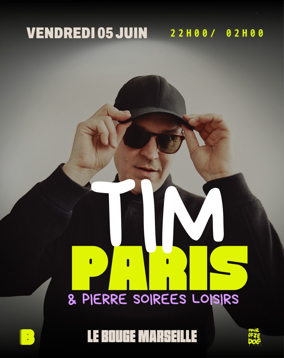 Tim Paris & Pierre Soirees Loisirs @ Le Bouge