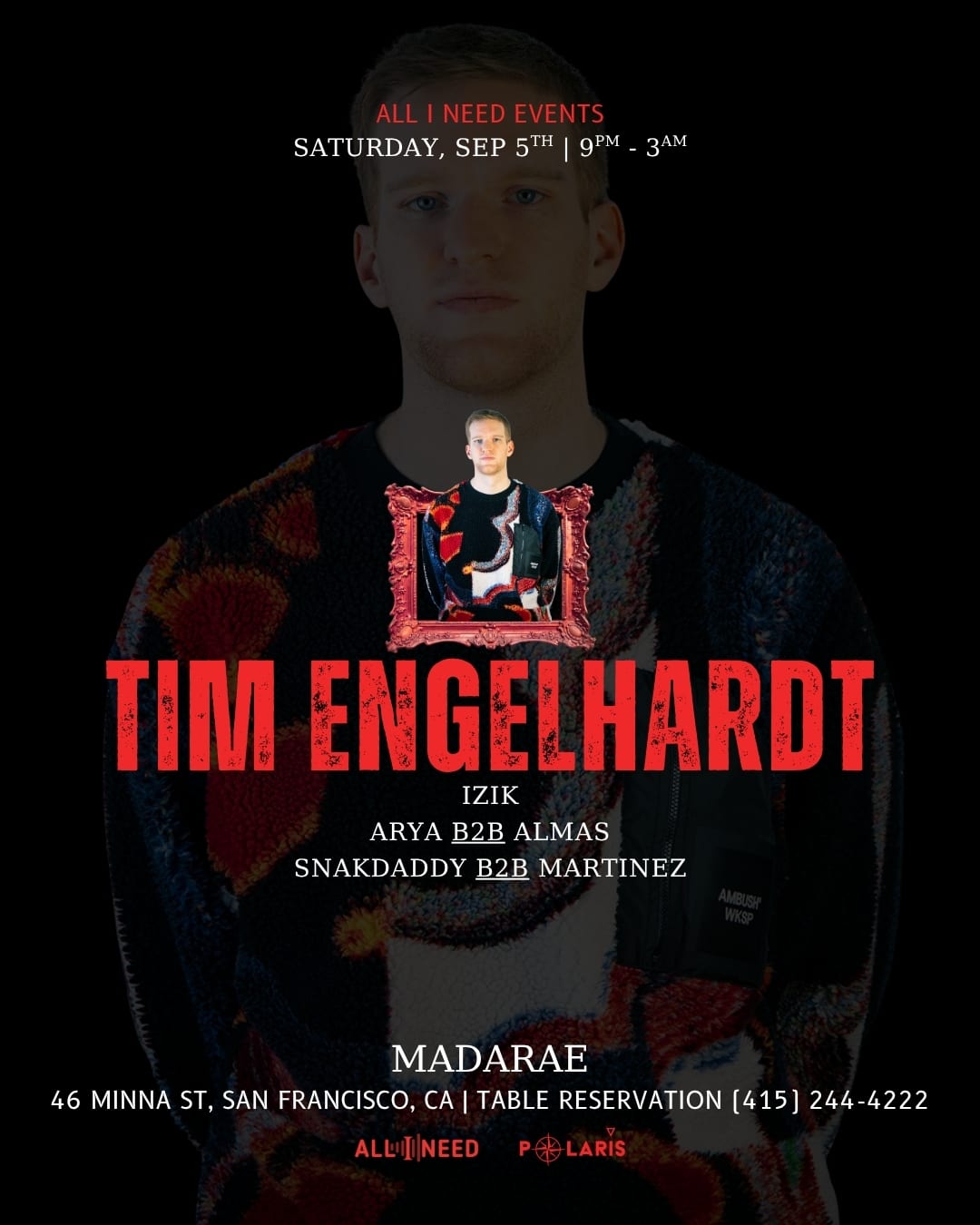 Tim Engelhardt (Melodic & Progressive House) At Madarae