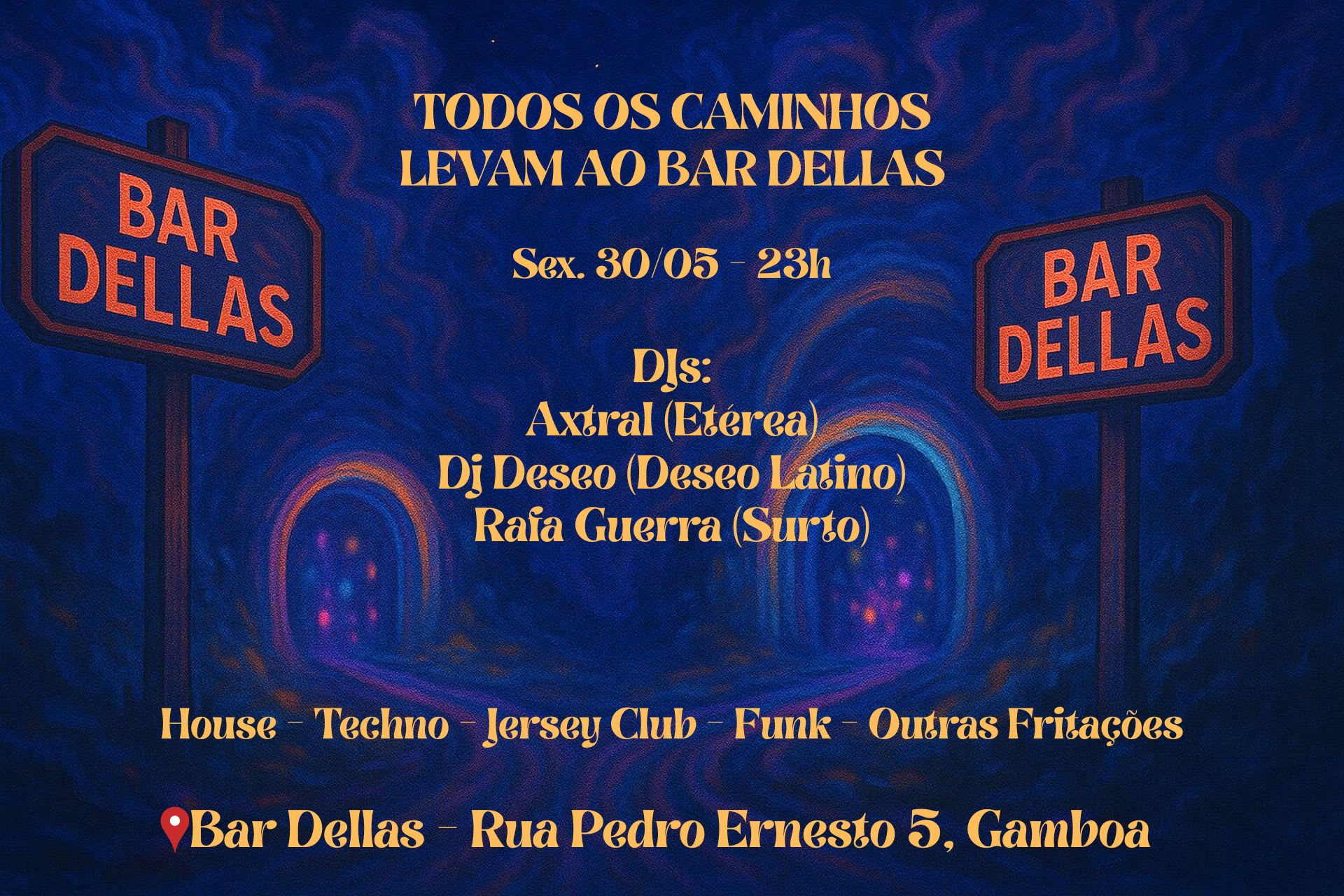 Todos Os Caminhos Levam Ao Bar Dellas