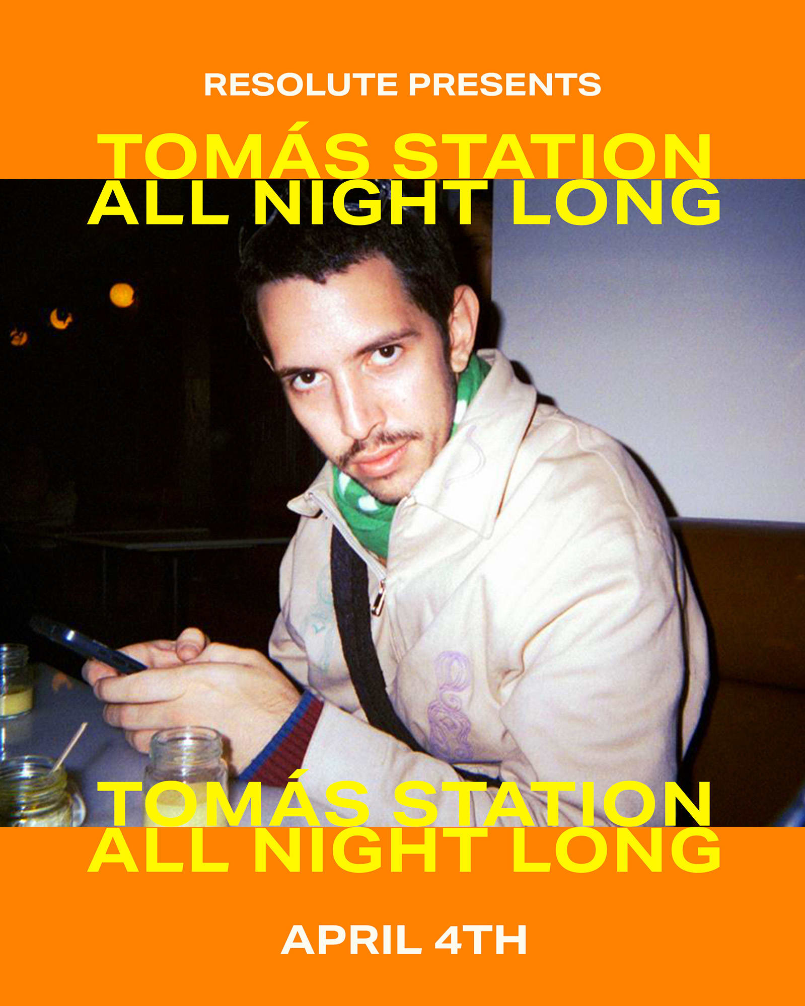 Resolute With Tomas Station (All-Night Long)